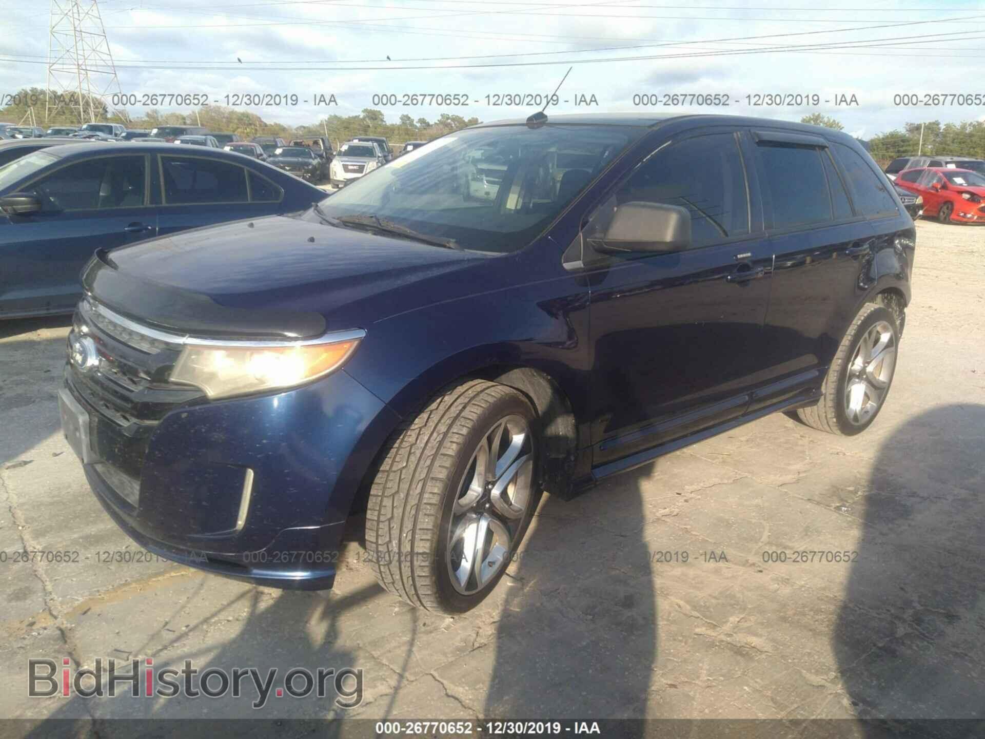 2011 FORD EDGE - VIN: 2FMDK3AK4BBA32976 - Фото 2