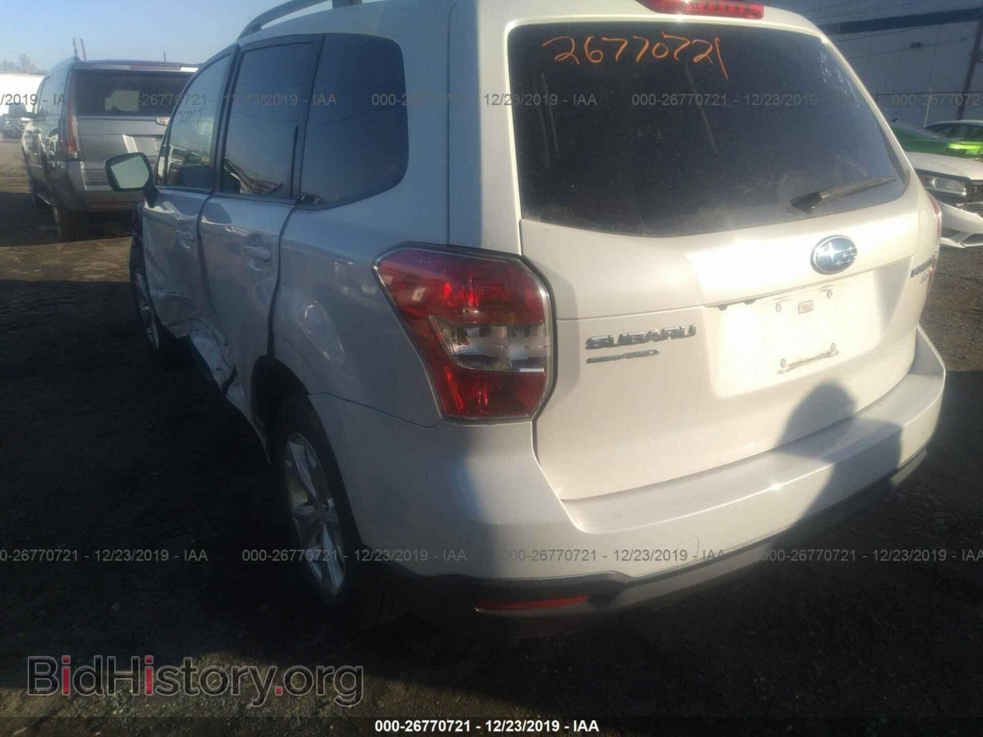 2014 SUBARU FORESTER - VIN: JF2SJAEC5EH496373 - Фото 3
