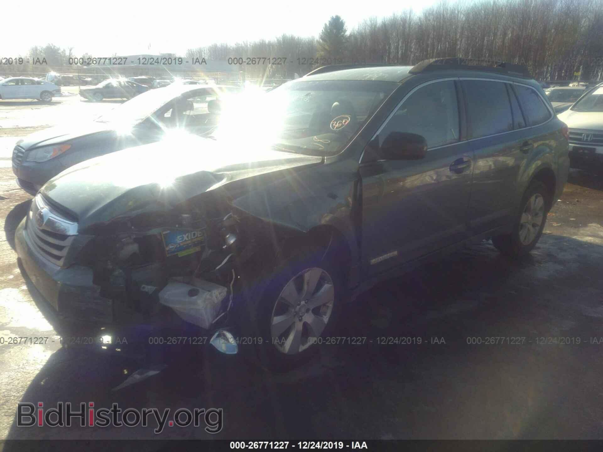2010 SUBARU OUTBACK - VIN: 4S4BRBFC2A3330259 - Фото 2