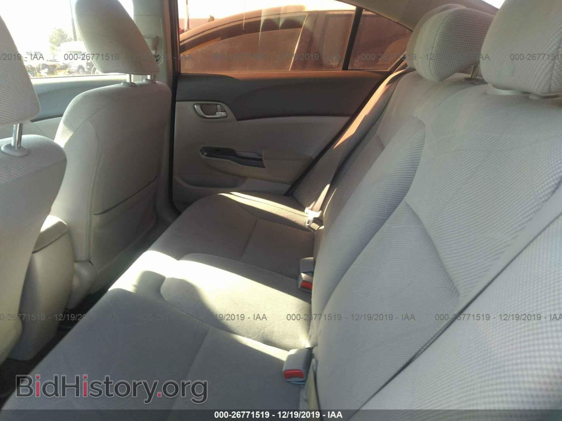 2012 HONDA CIVIC - VIN: JHMFB2F54CS002490 - Фото 8
