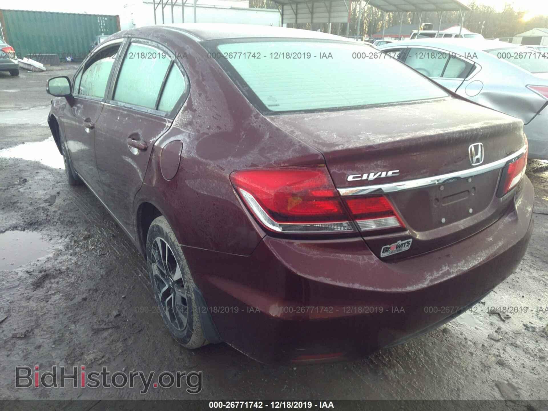 2013 HONDA CIVIC - VIN: 19XFB2F94DE202889 - Фото 3