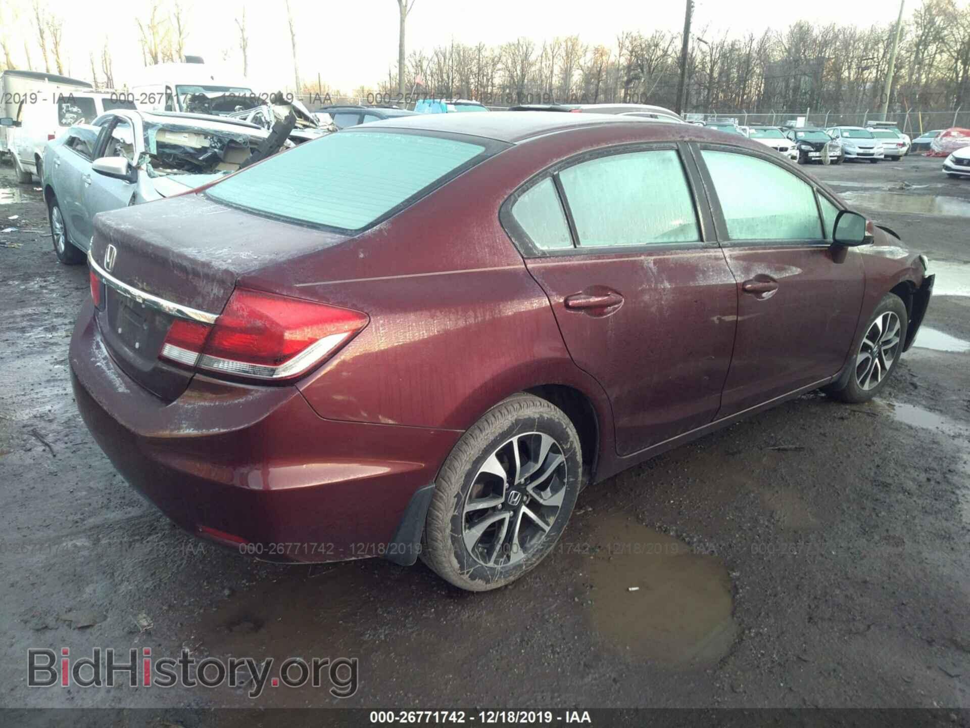 2013 HONDA CIVIC - VIN: 19XFB2F94DE202889 - Фото 4