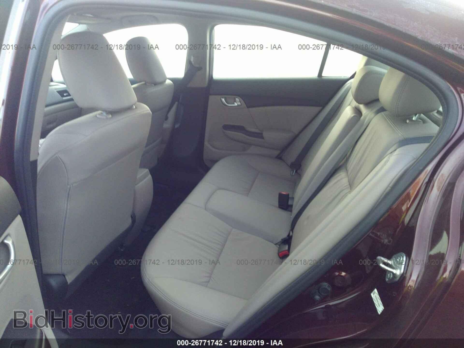 2013 HONDA CIVIC - VIN: 19XFB2F94DE202889 - Фото 8
