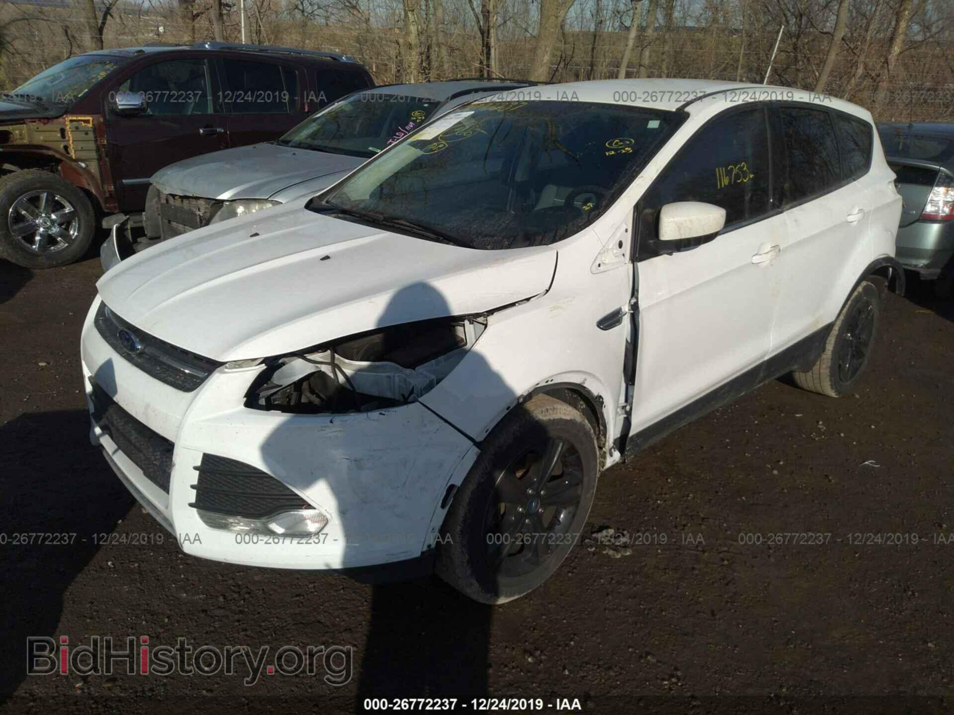 2014 FORD ESCAPE - VIN: 1FMCU0GX2EUD02891 - Фото 2