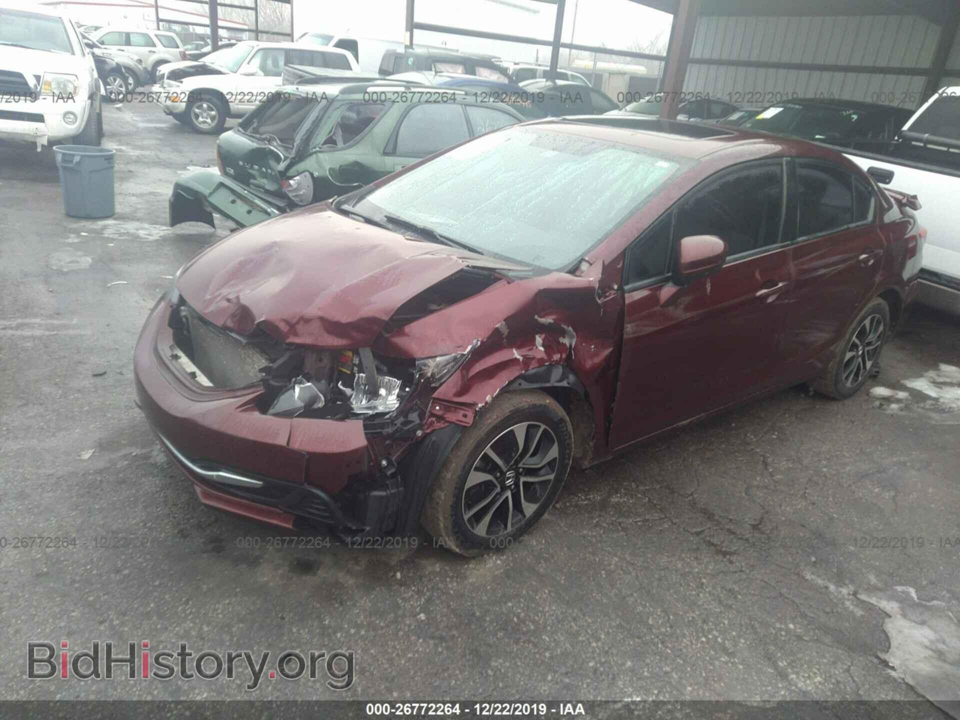 2014 HONDA CIVIC - VIN: 19XFB2F83EE070734 - Photo 2