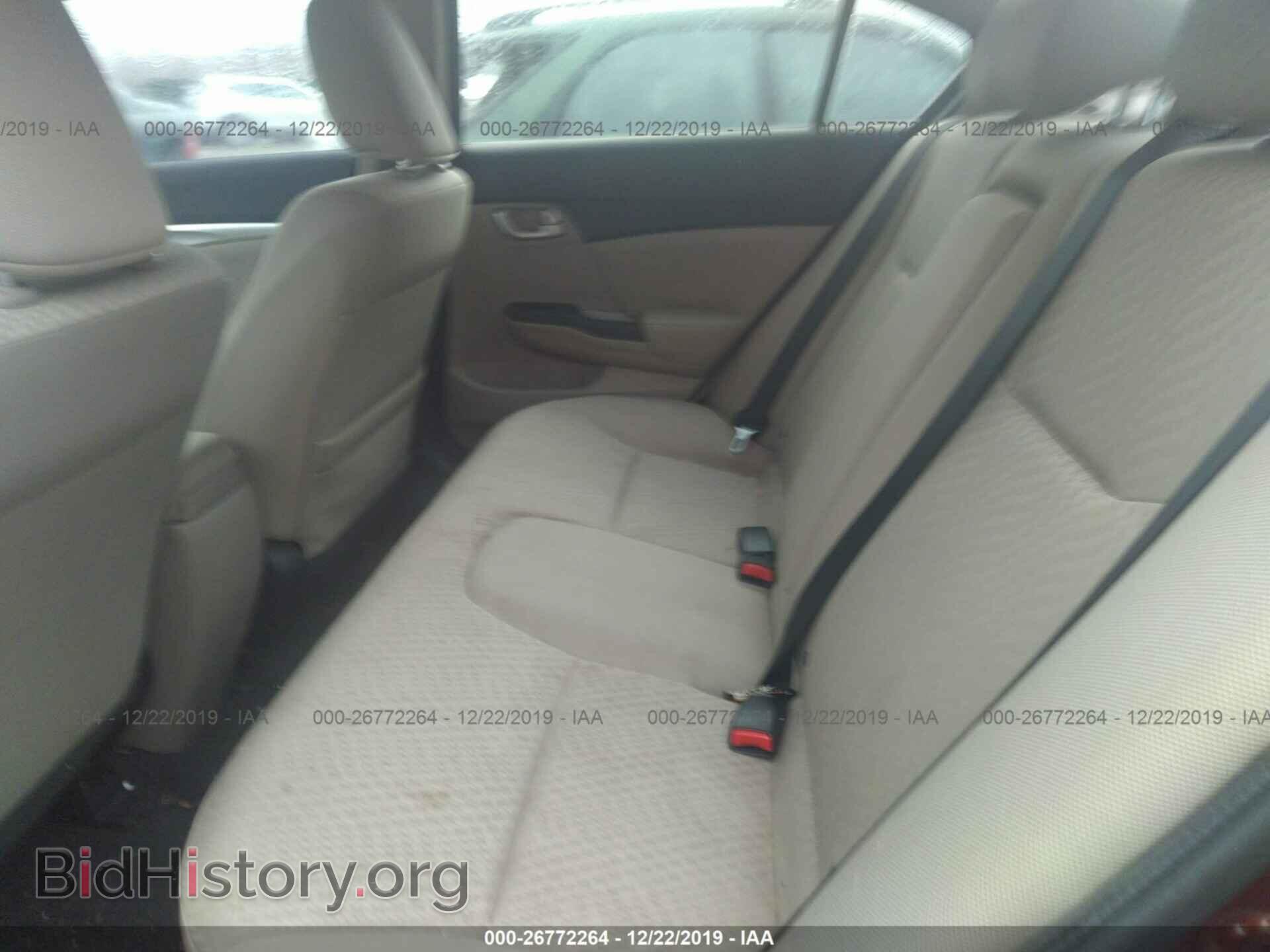 2014 HONDA CIVIC - VIN: 19XFB2F83EE070734 - Photo 8
