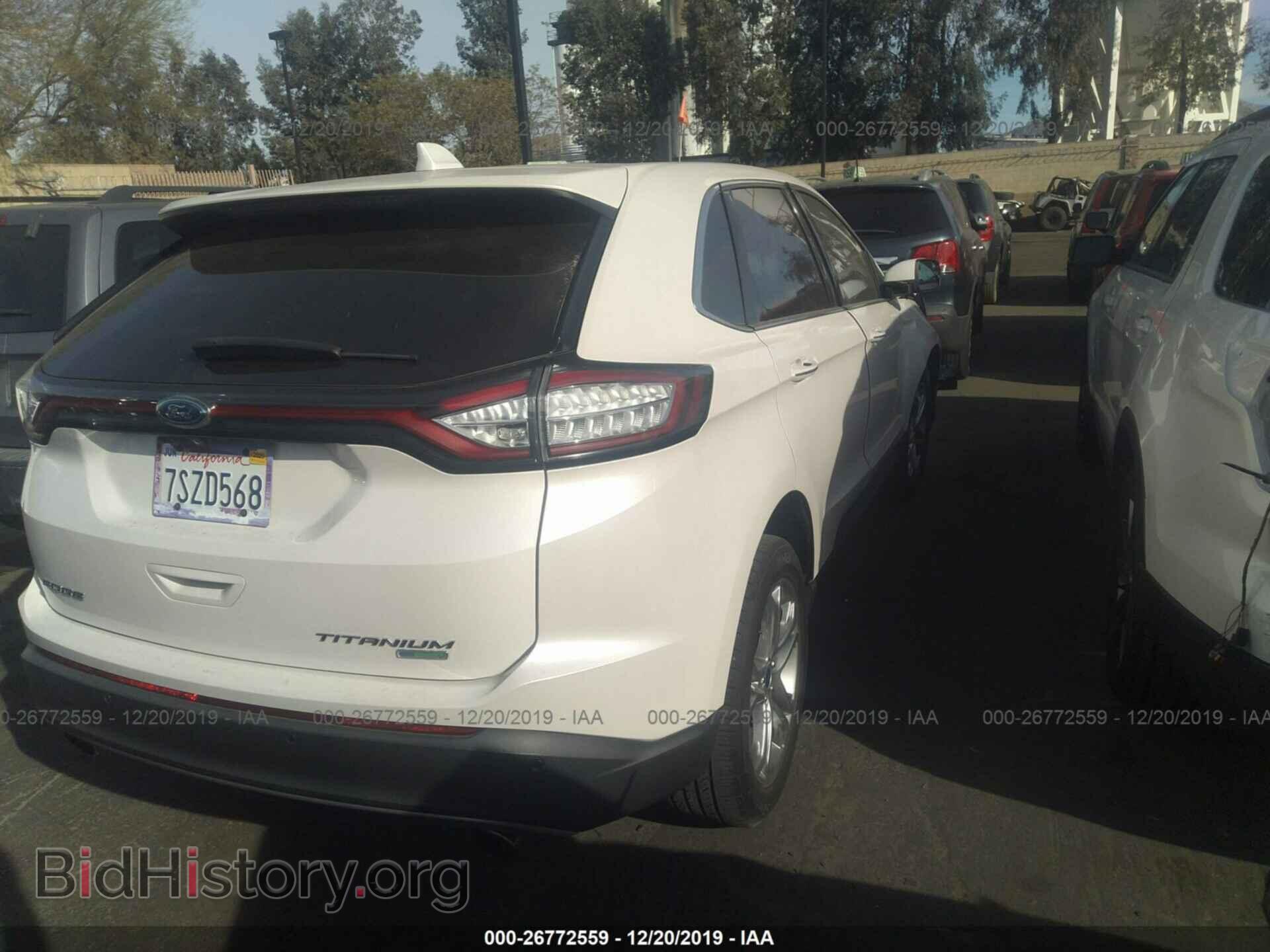 2016 FORD EDGE - VIN: 2FMPK3K98GBB78572 - Photo 4