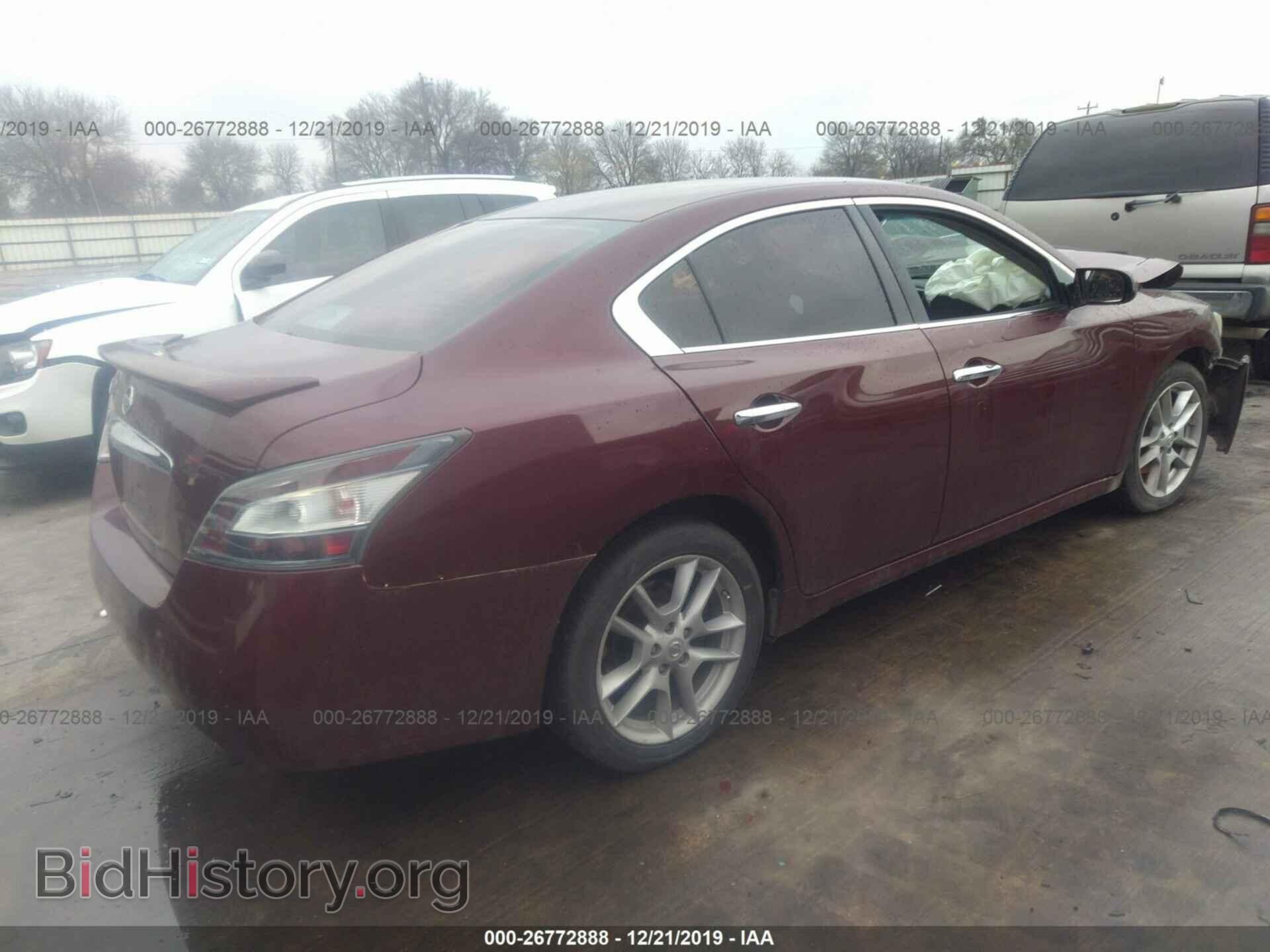 2012 NISSAN MAXIMA - VIN: 1N4AA5AP8CC827134 - Фото 4