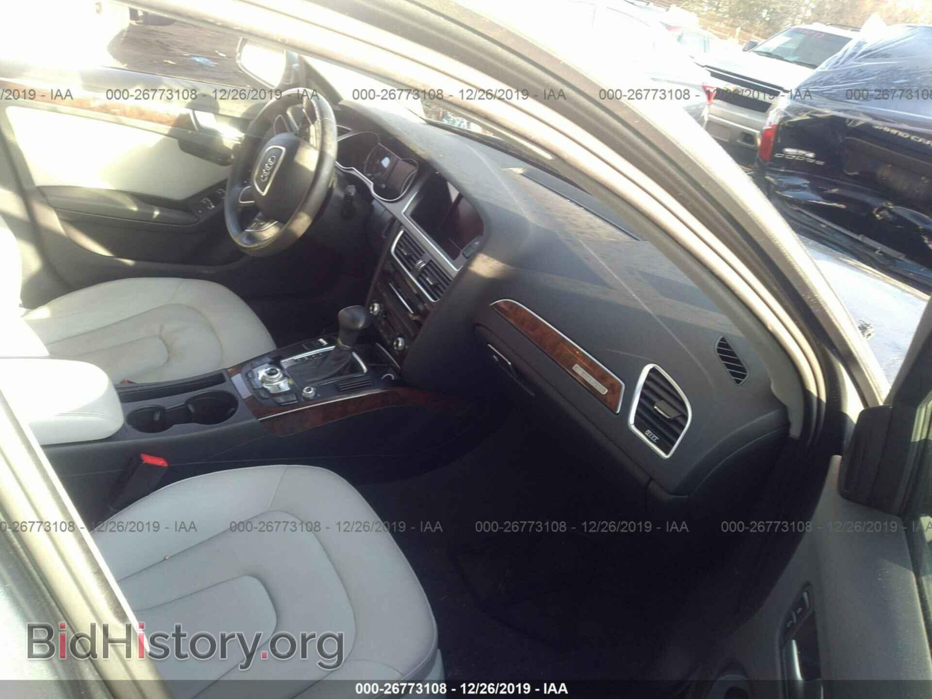 2013 AUDI A4 - VIN: WAUFFAFL6DN014930 - Фото 5