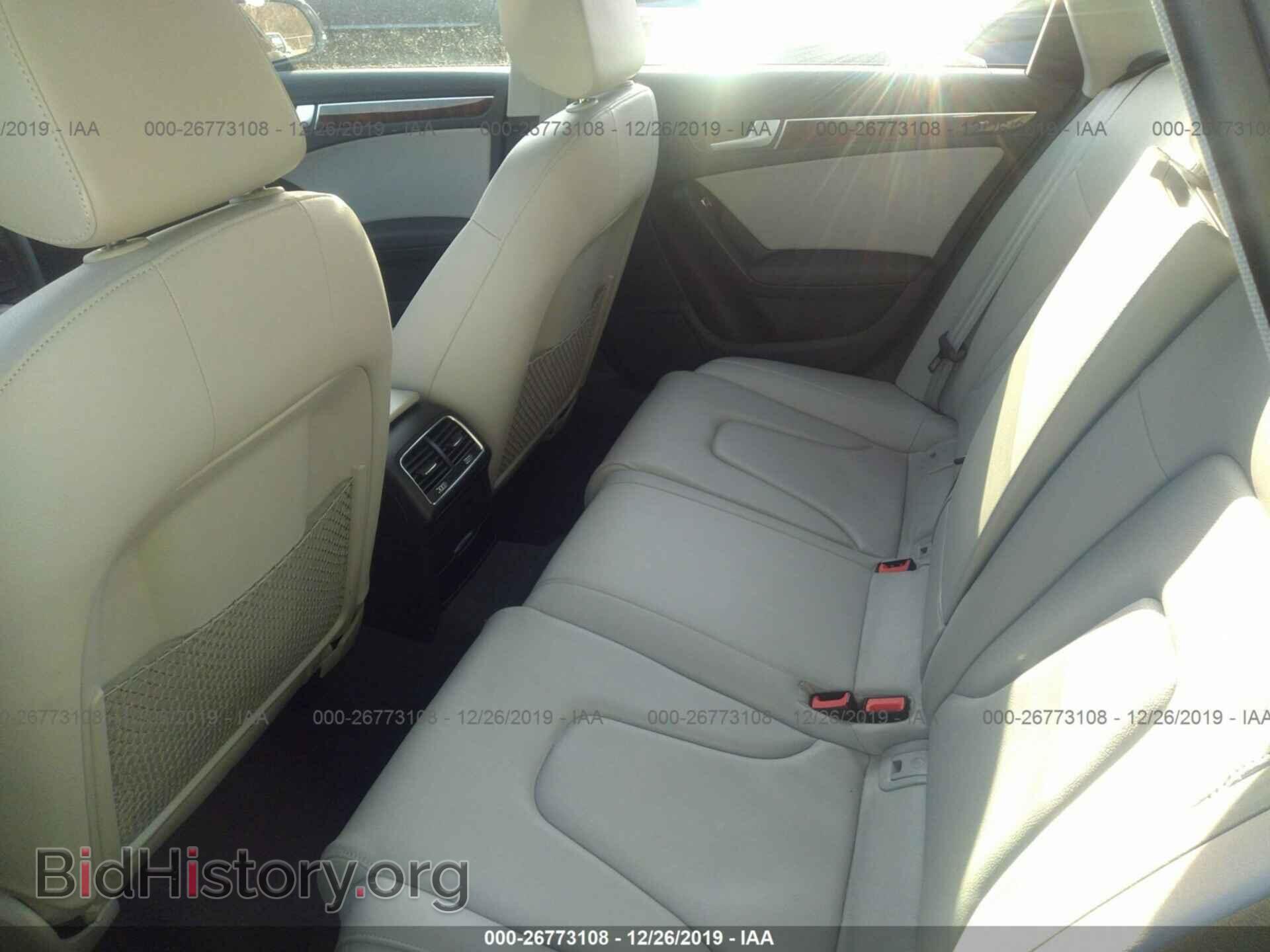 2013 AUDI A4 - VIN: WAUFFAFL6DN014930 - Фото 8
