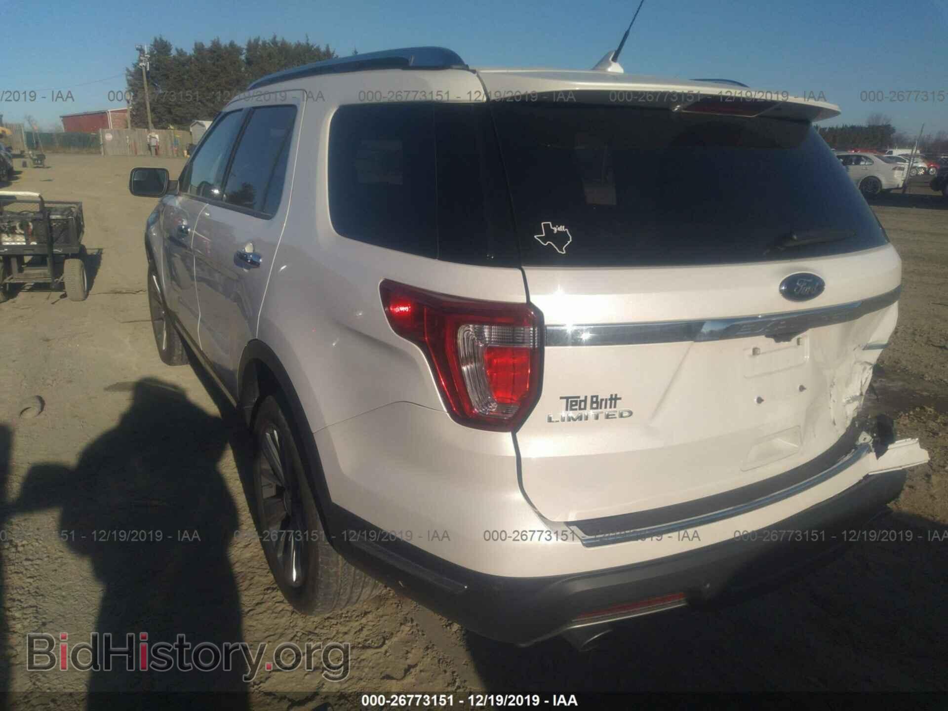 2018 FORD EXPLORER - VIN: 1FM5K8FHXJGB52674 - Photo 3