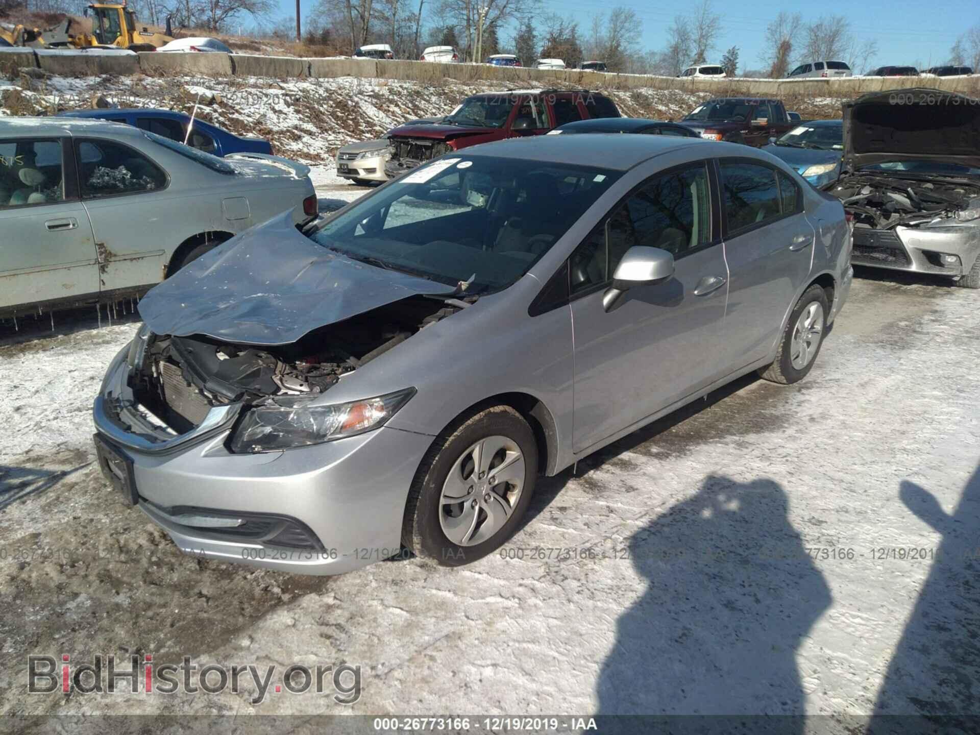 2013 HONDA CIVIC - VIN: 19XFB2F50DE275688 - Фото 2