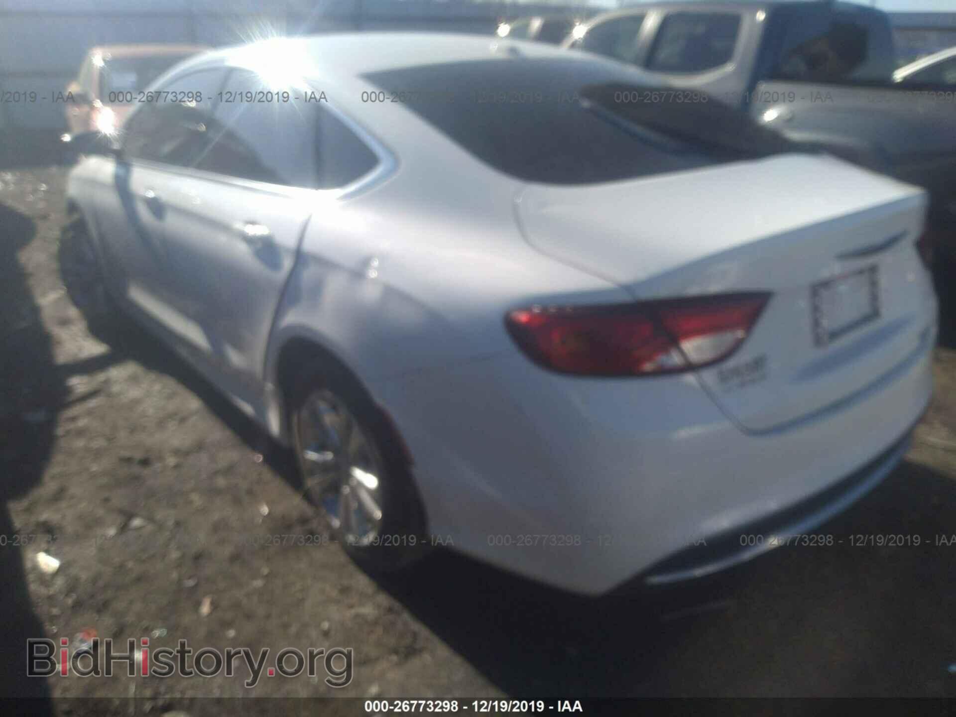 2015 CHRYSLER 200 - VIN: 1C3CCCAB3FN723296 - Фото 3