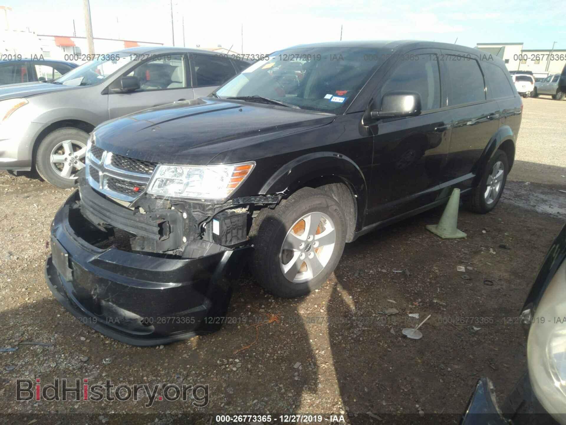 2013 DODGE JOURNEY - VIN: 3C4PDCAB7DT532178 - Фото 2