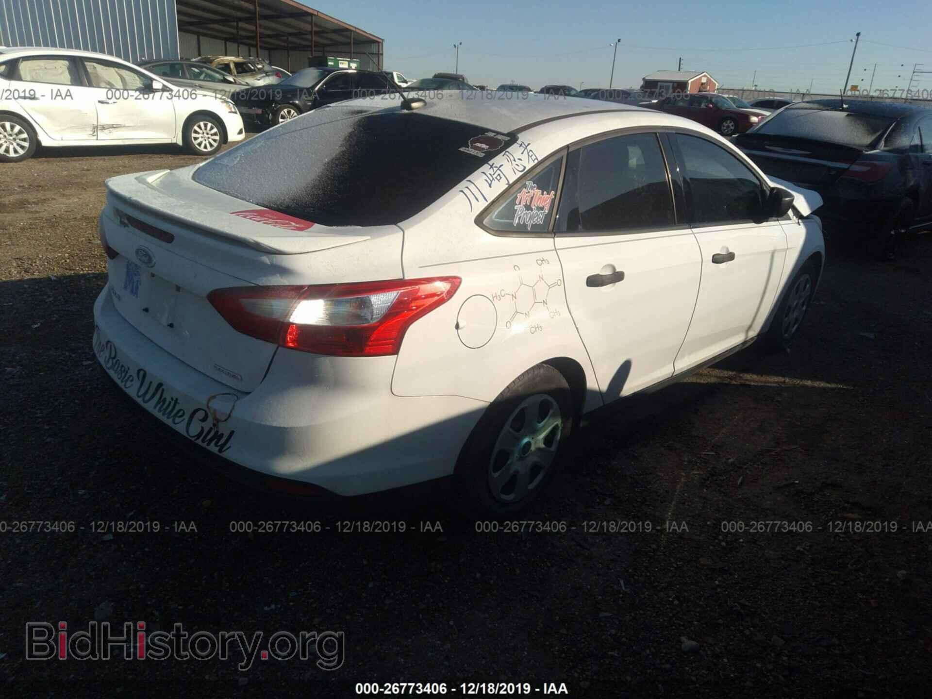 2014 FORD FOCUS - VIN: 1FADP3E25EL390288 - Фото 4