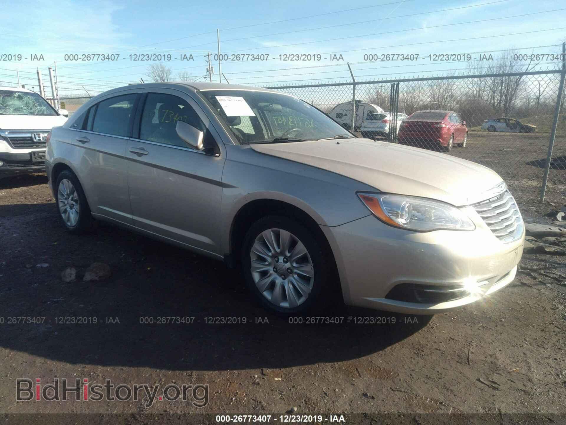 Фотография 1C3CCBAB1EN211609 - CHRYSLER 200 2014