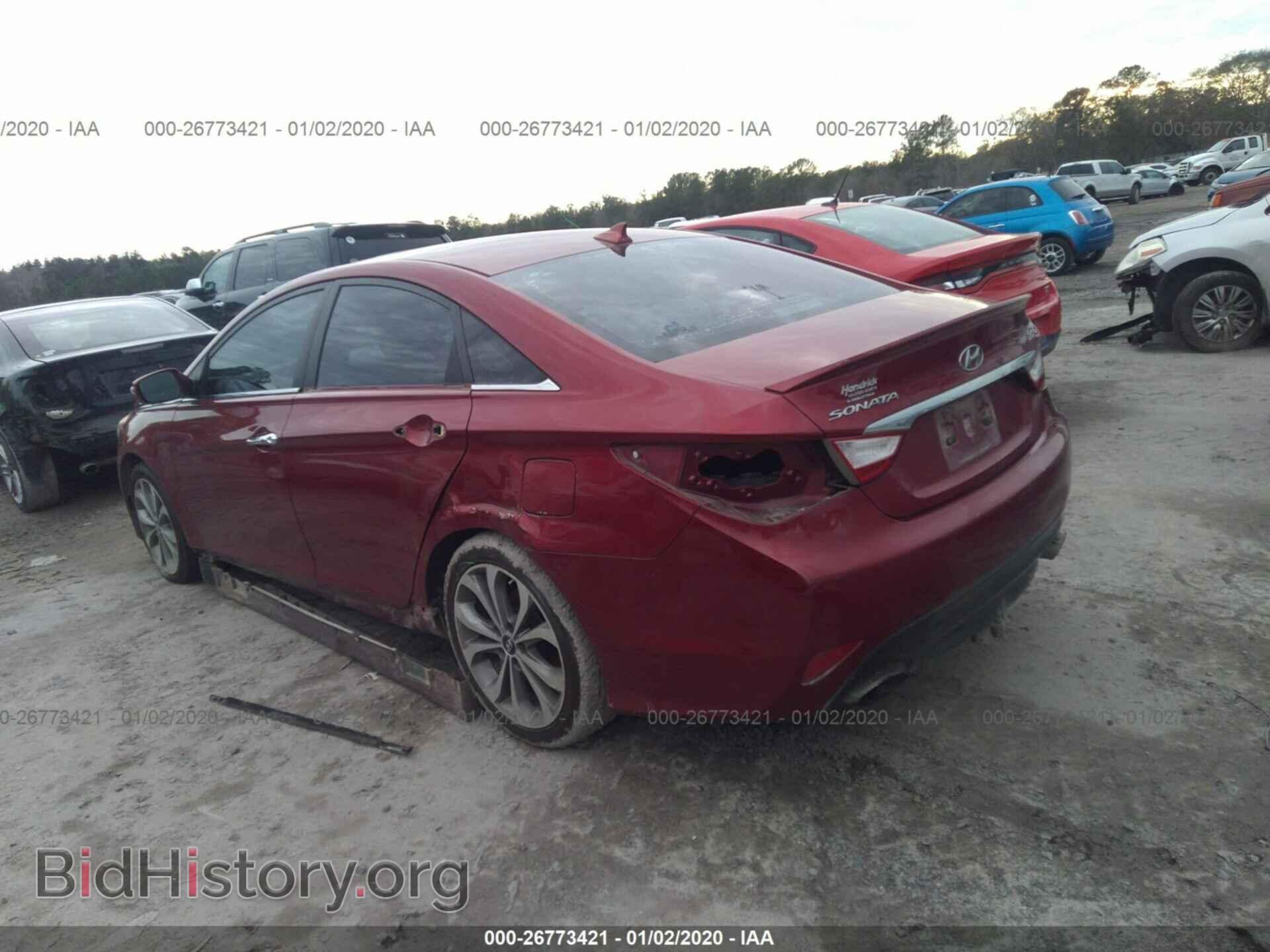 2014 HYUNDAI SONATA - VIN: 5NPEC4AB9EH896085 - Фото 3