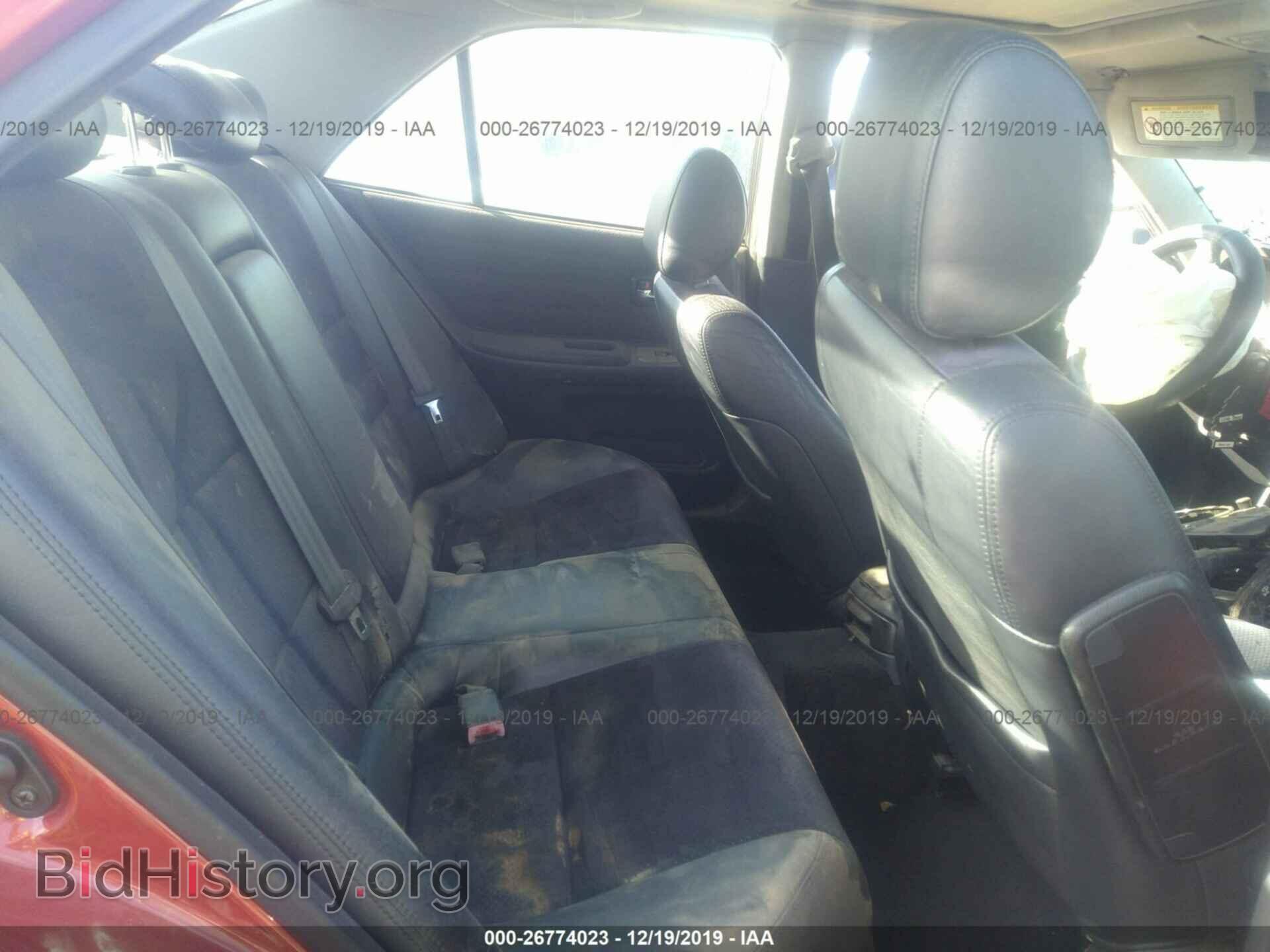 2001 LEXUS IS - VIN: JTHBD182110001909 - Фото 8