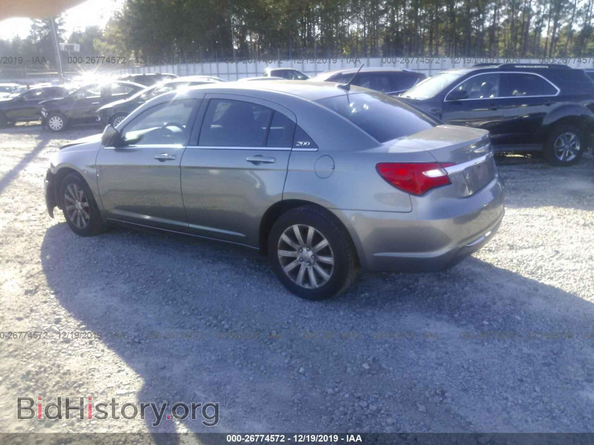 2012 CHRYSLER 200 - VIN: 1C3CCBBB6CN241510 - Фото 3