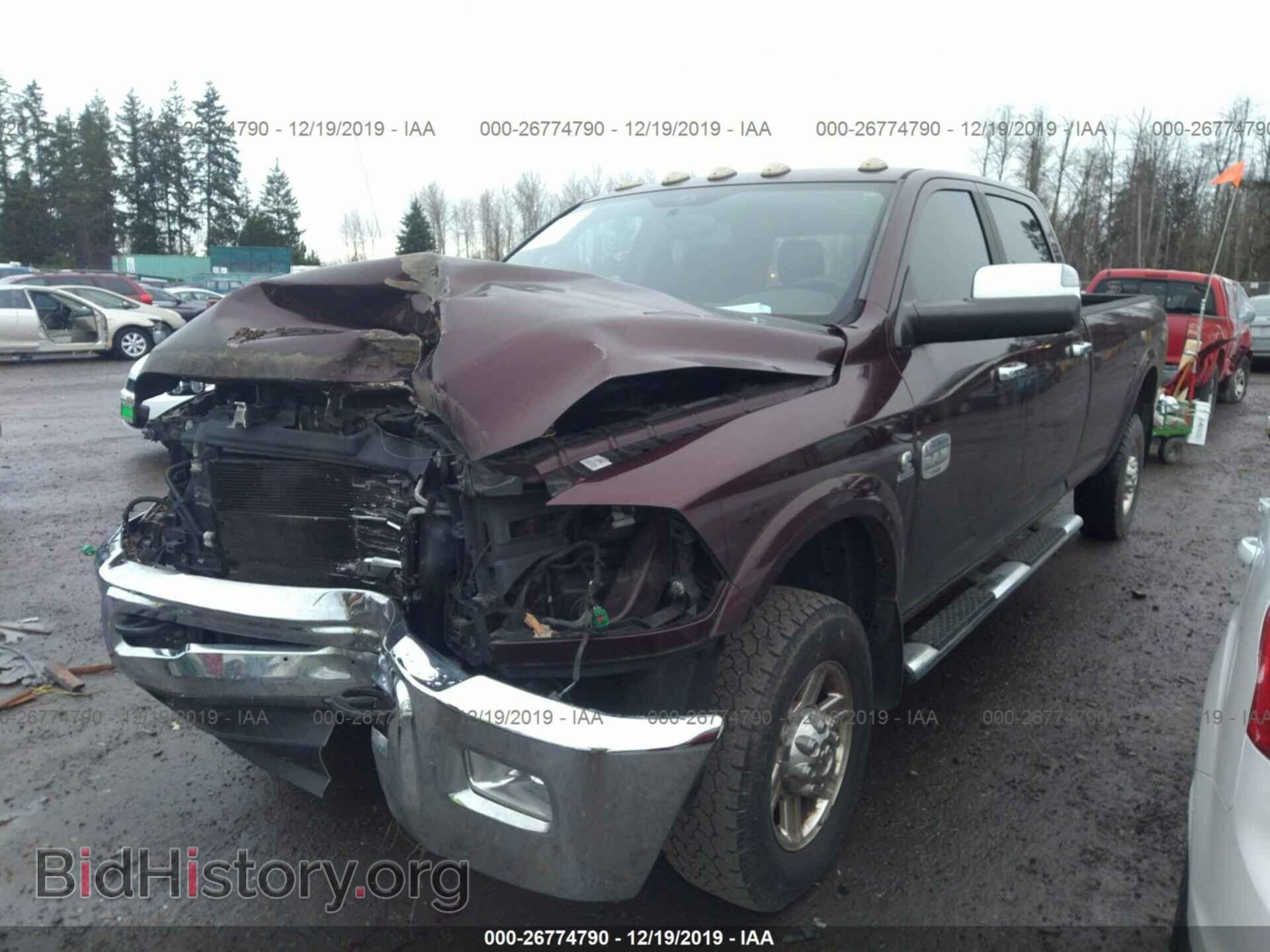 2012 DODGE RAM 3500 - VIN: 3C63D3KL3CG209847 - Фото 2