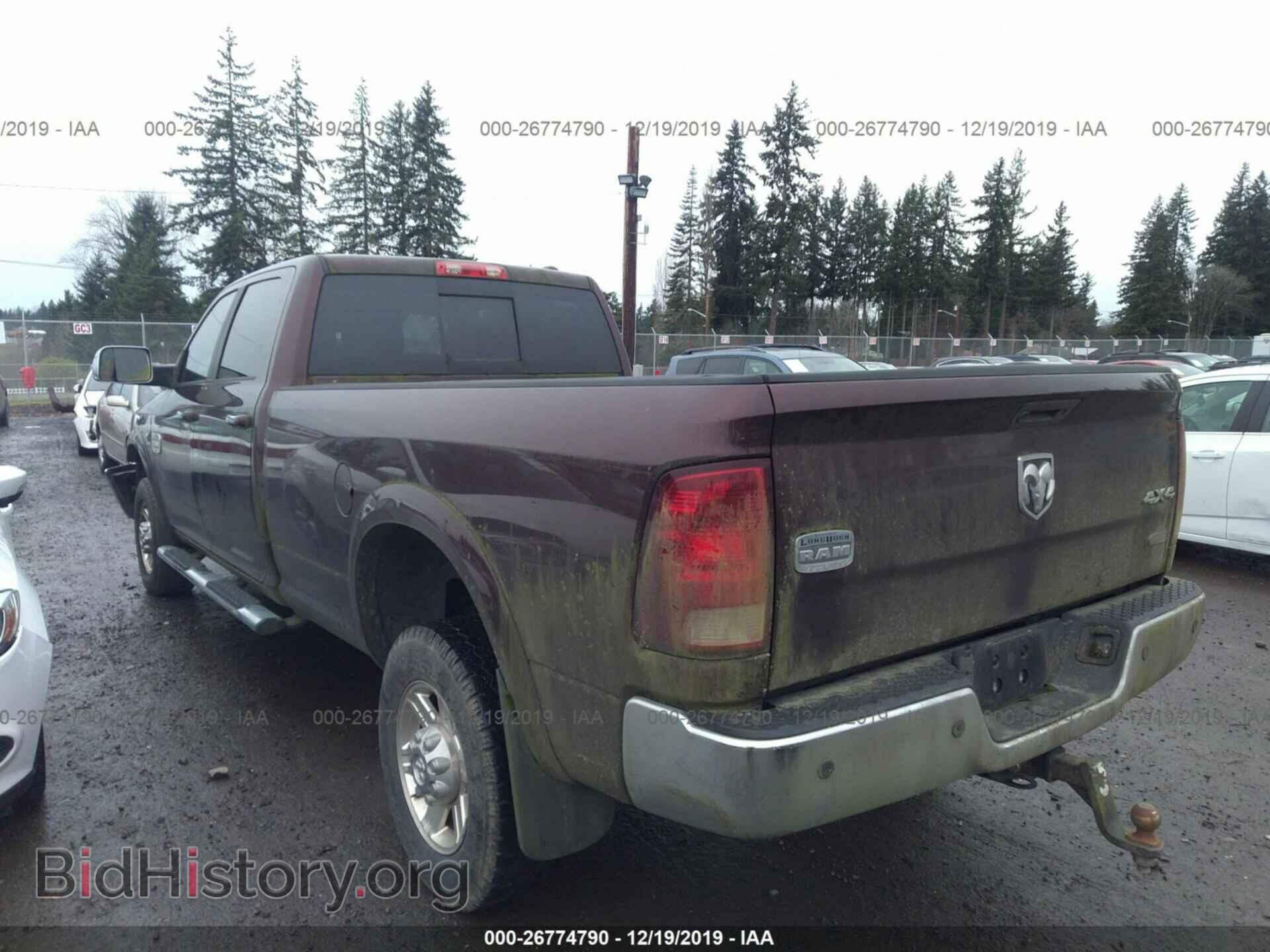 2012 DODGE RAM 3500 - VIN: 3C63D3KL3CG209847 - Фото 3