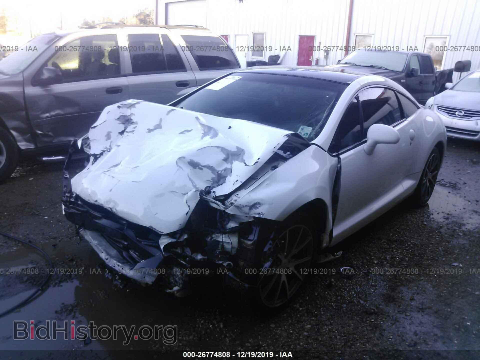 2012 Mitsubishi Eclipse - VIN: 4A31K5DF2CE005635 - Фото 2
