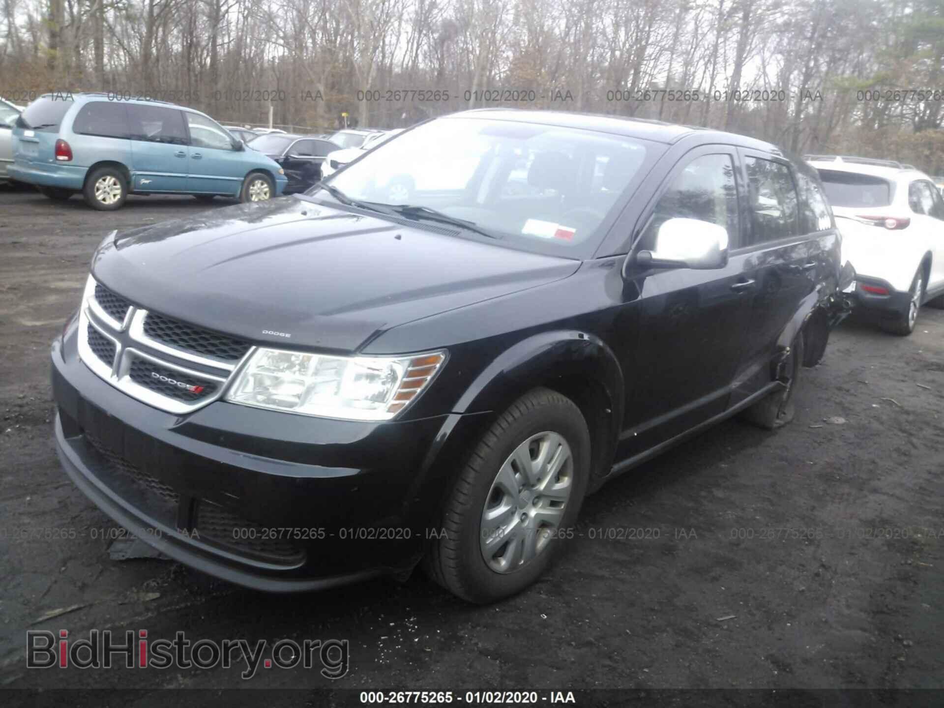 2014 DODGE JOURNEY - VIN: 3C4PDCAB3ET285324 - Фото 2