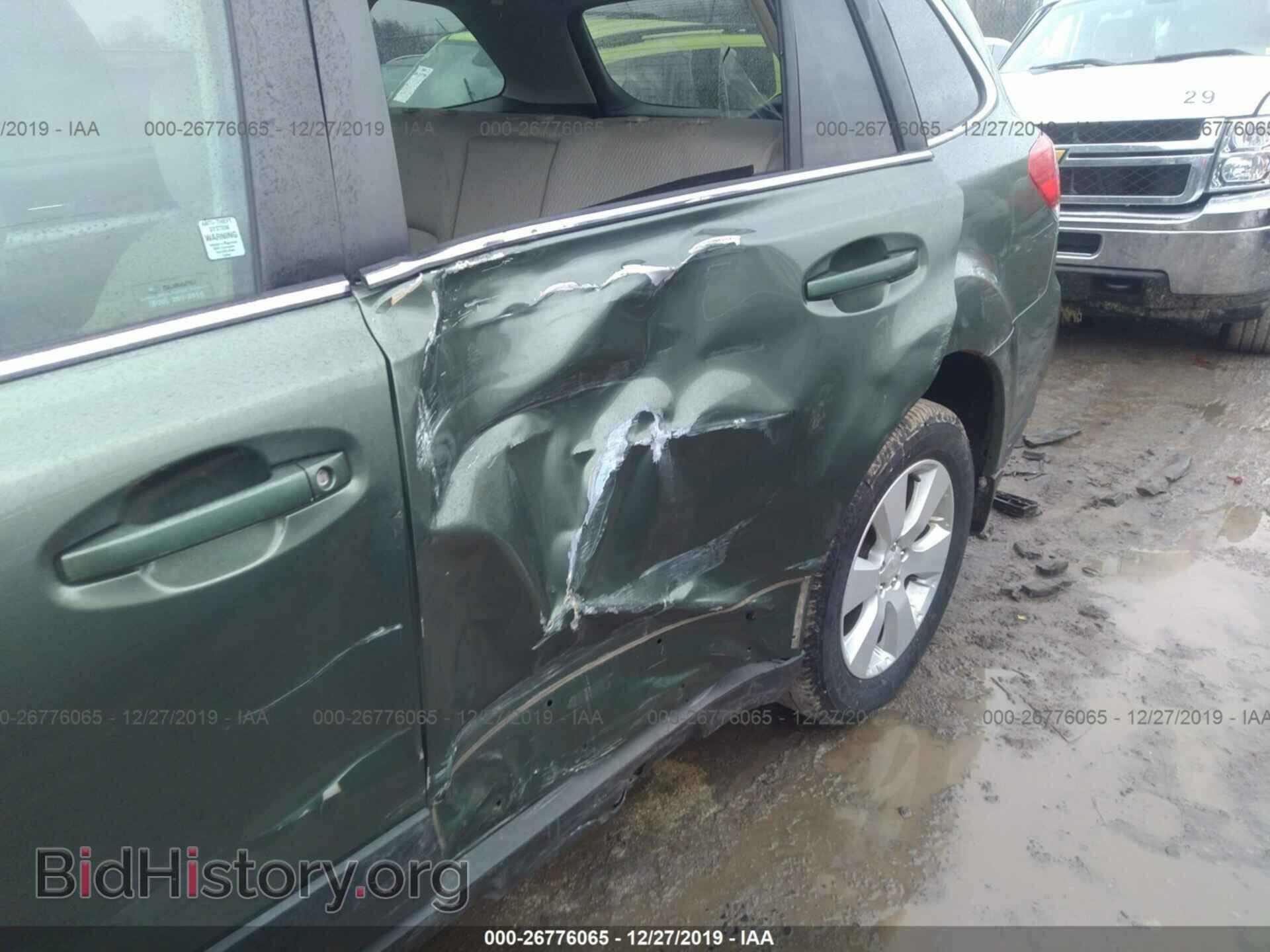 2010 SUBARU OUTBACK - VIN: 4S4BRBCC8A3337754 - Фото 6