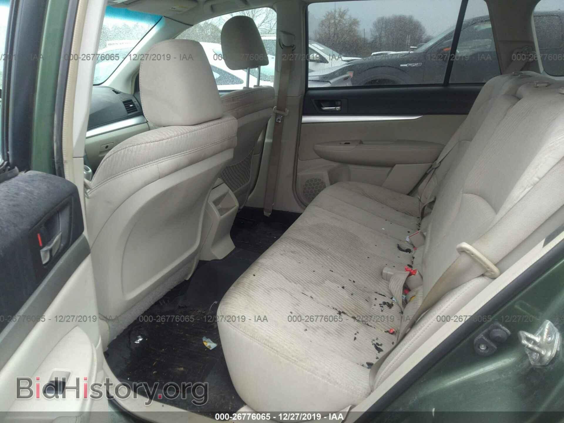 2010 SUBARU OUTBACK - VIN: 4S4BRBCC8A3337754 - Фото 8