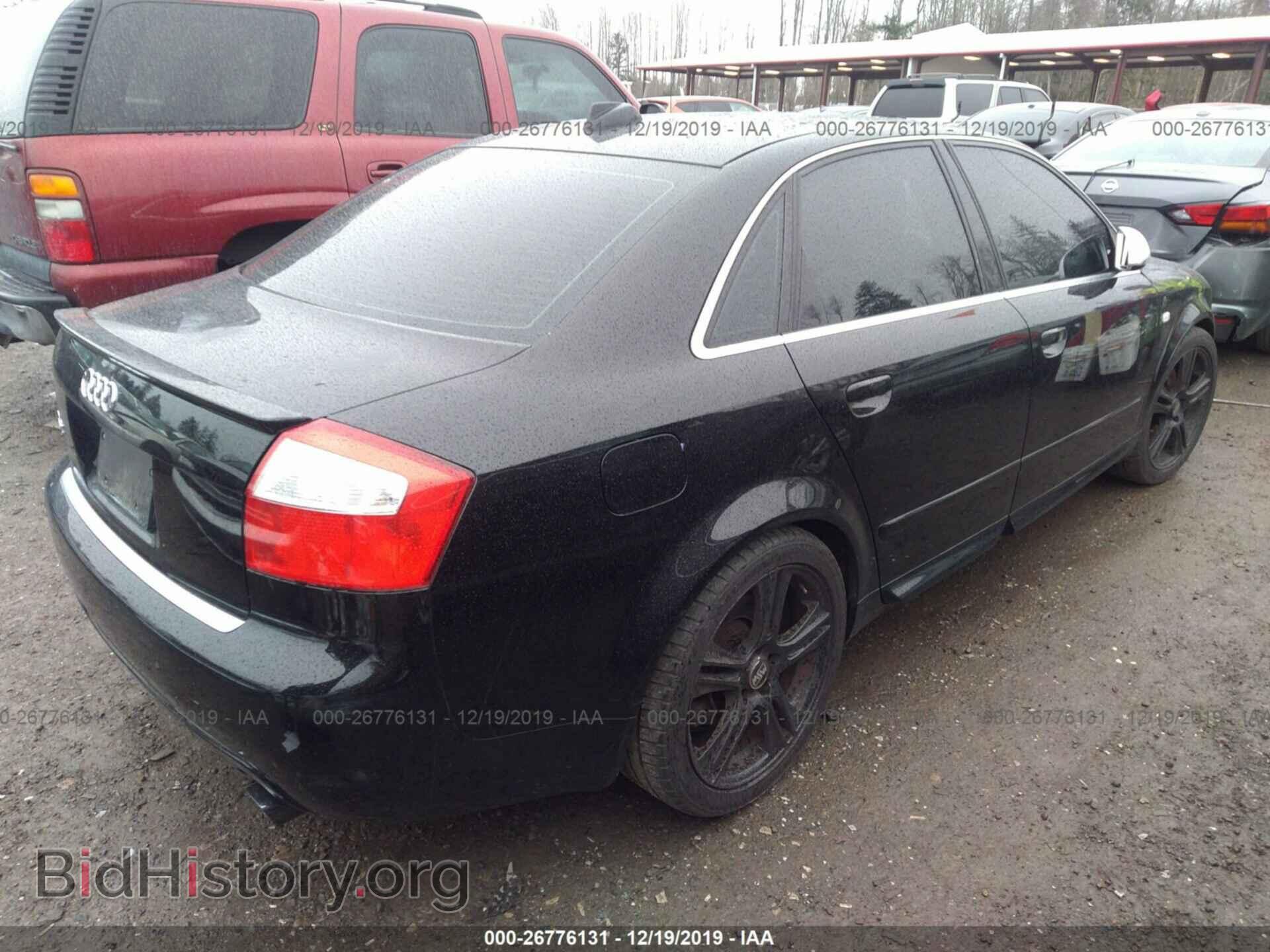 2004 AUDI S4 - VIN: WAUPL68E44A159562 - Фото 4