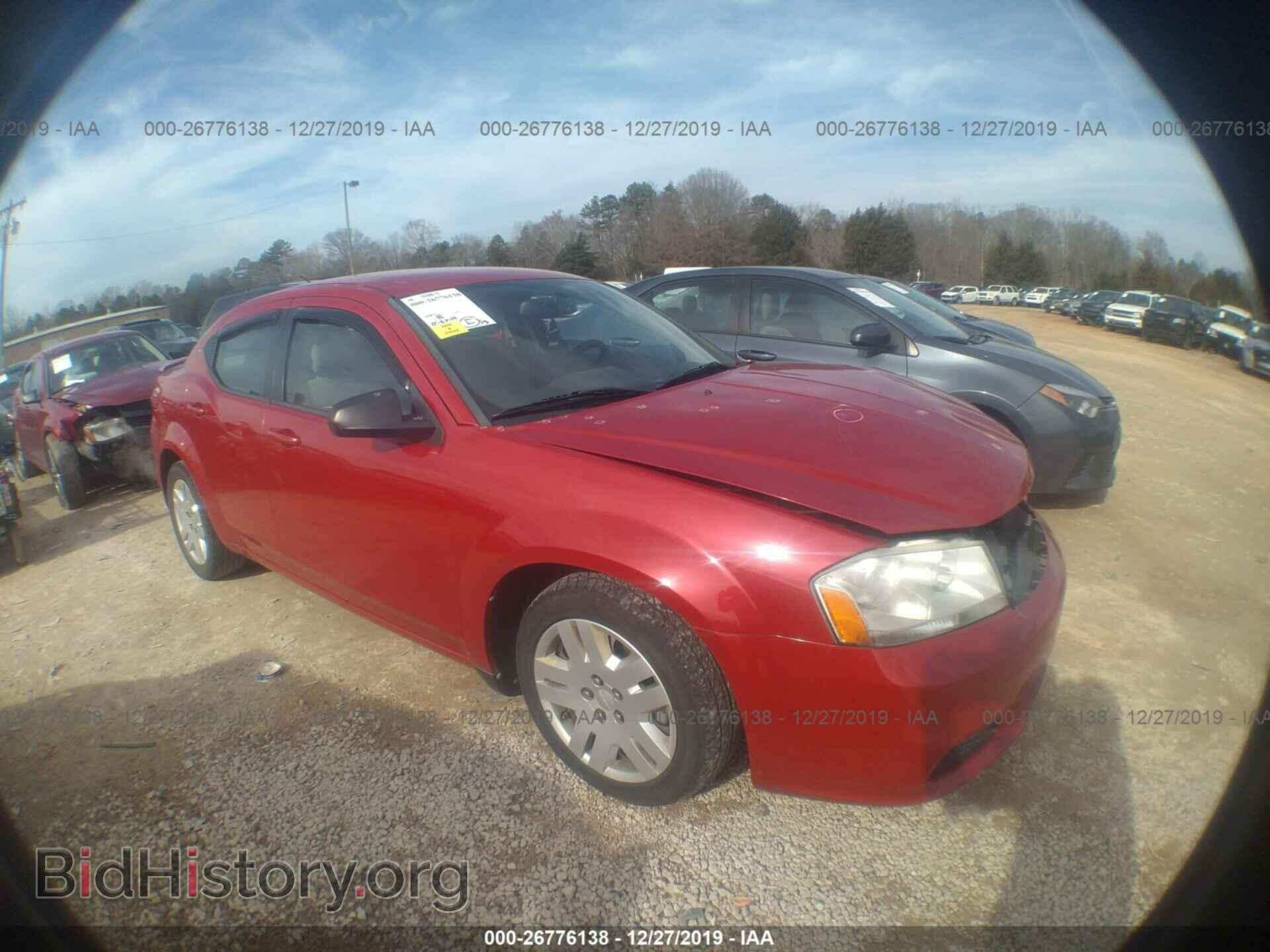 Фотография 1C3CDZAG2DN747839 - DODGE AVENGER 2013