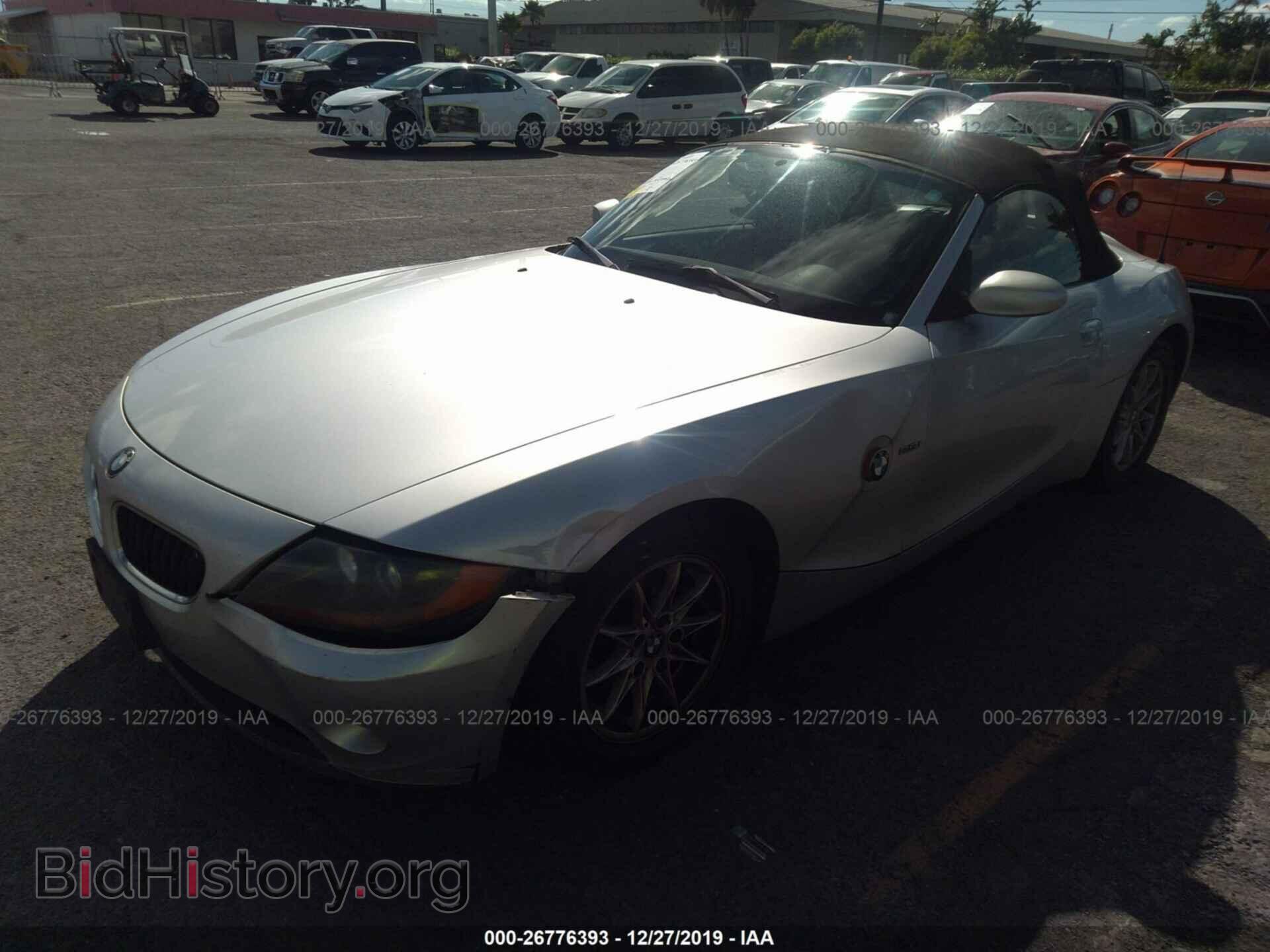2003 BMW Z4 - VIN: 4USBT33473LR61045 - Фото 2