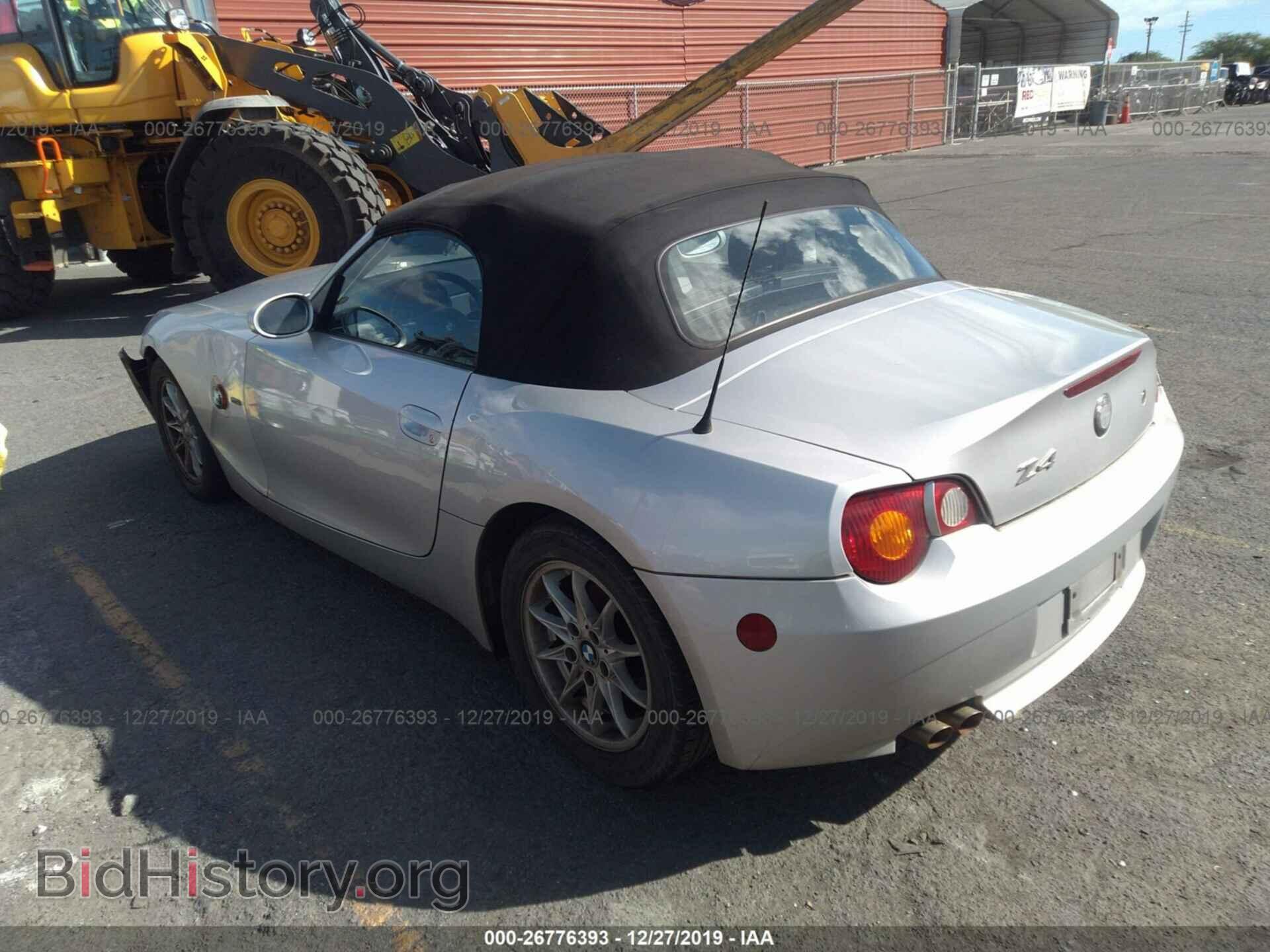 2003 BMW Z4 - VIN: 4USBT33473LR61045 - Фото 3