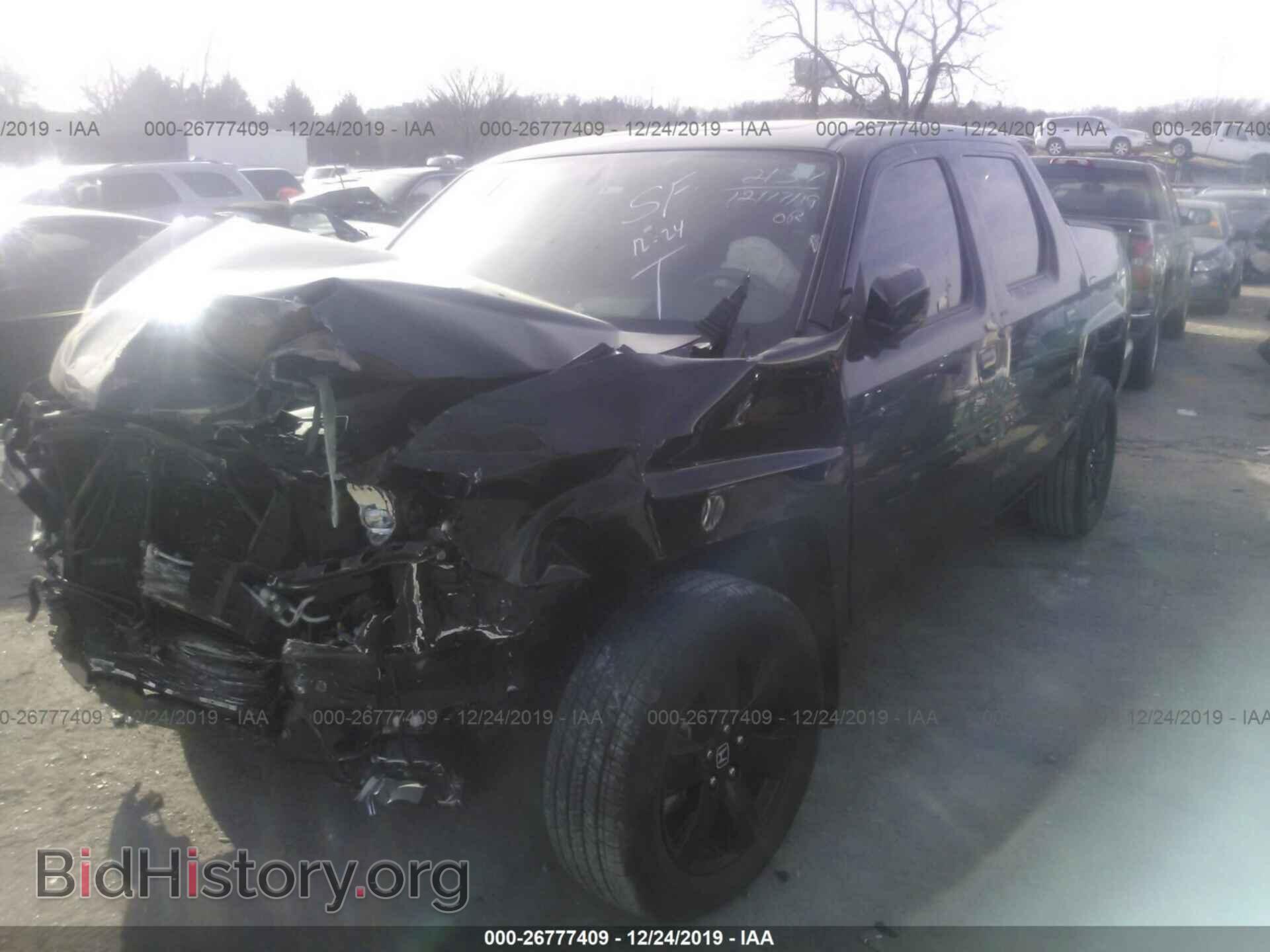 2014 HONDA RIDGELINE - VIN: 5FPYK1F6XEB012137 - Фото 2