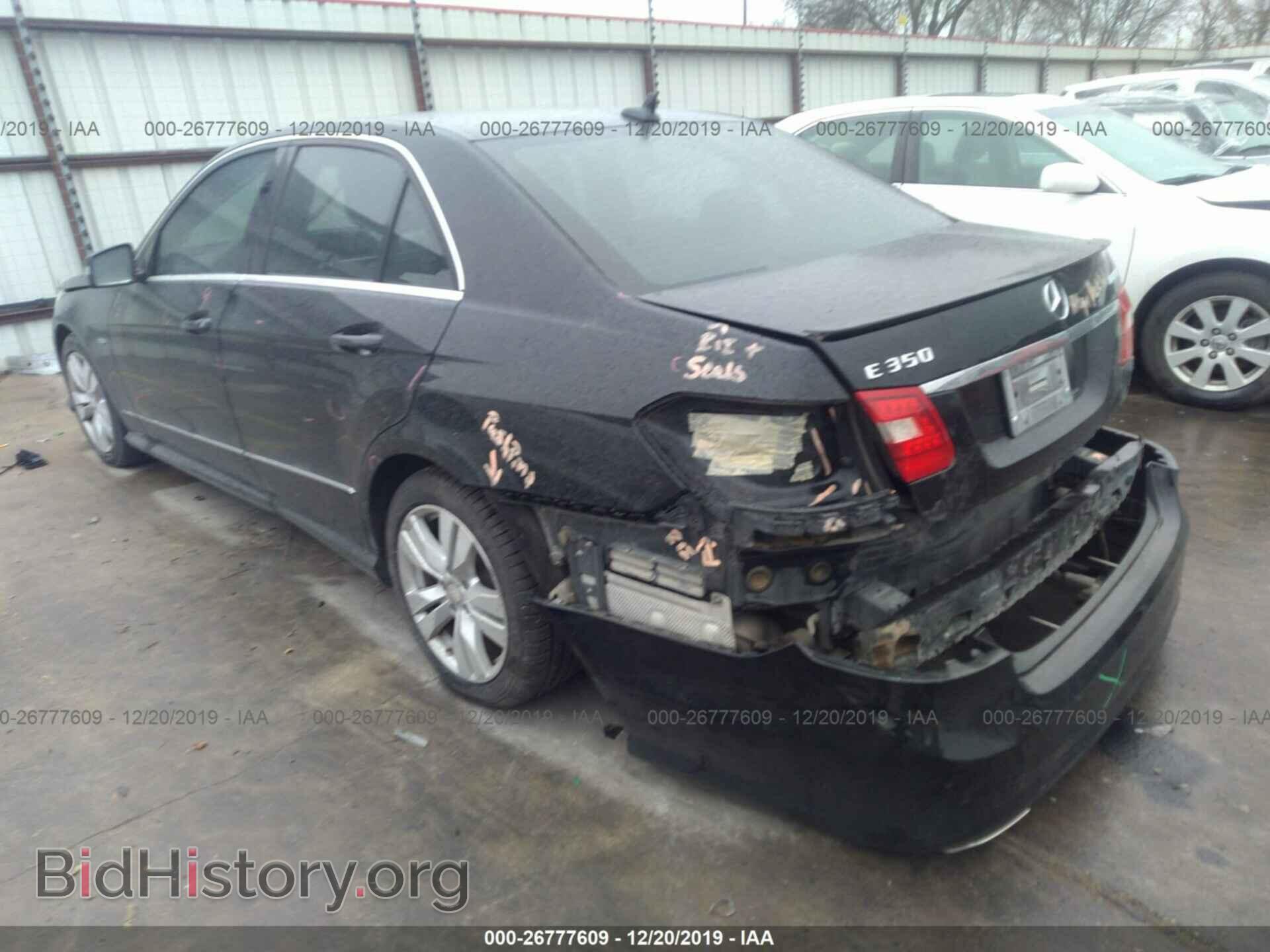 2012 MERCEDES-BENZ E - VIN: WDDHF2EB6CA560827 - Фото 3