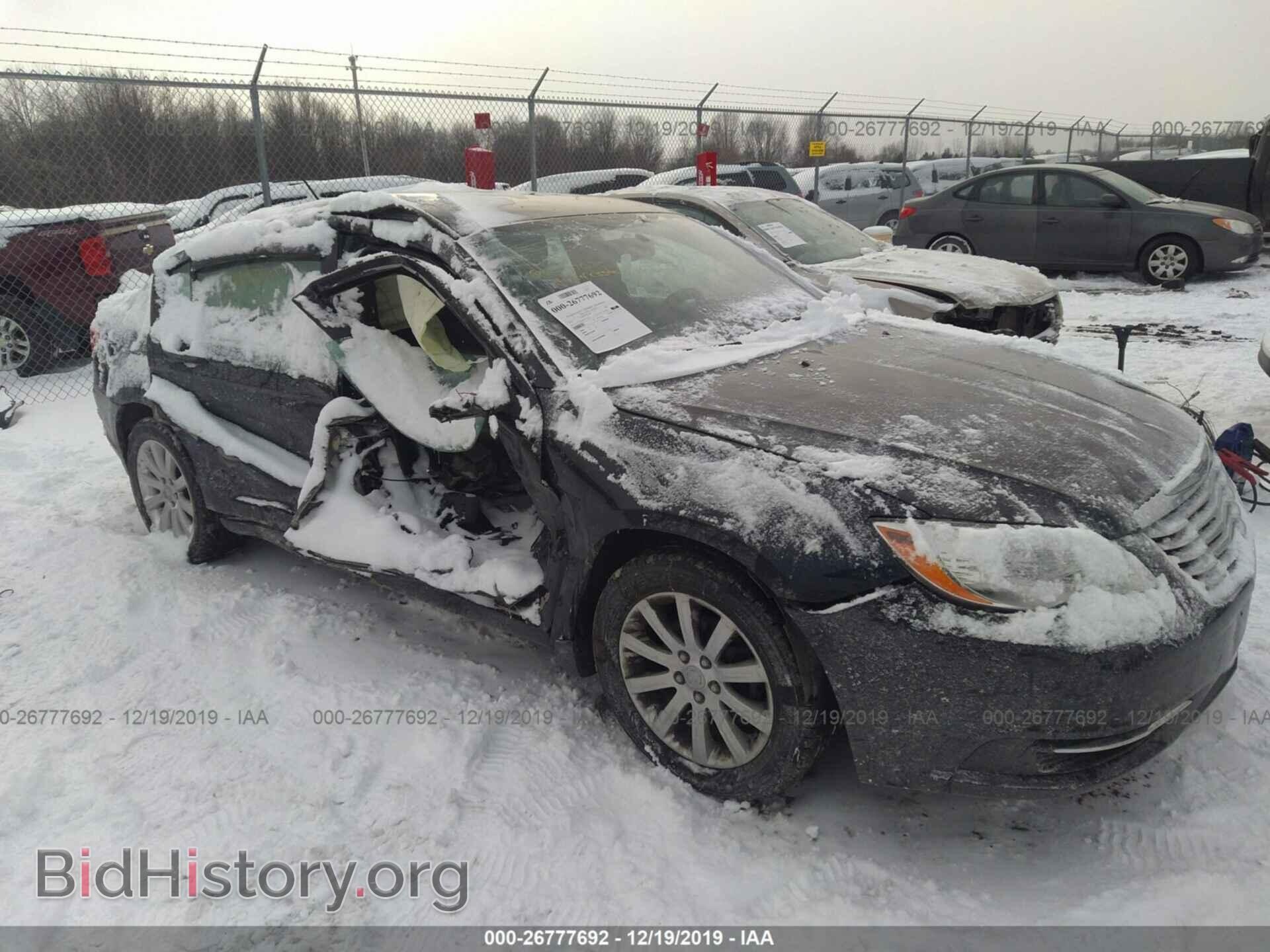 Фотография 1C3CCBBG2CN134367 - CHRYSLER 200 2012
