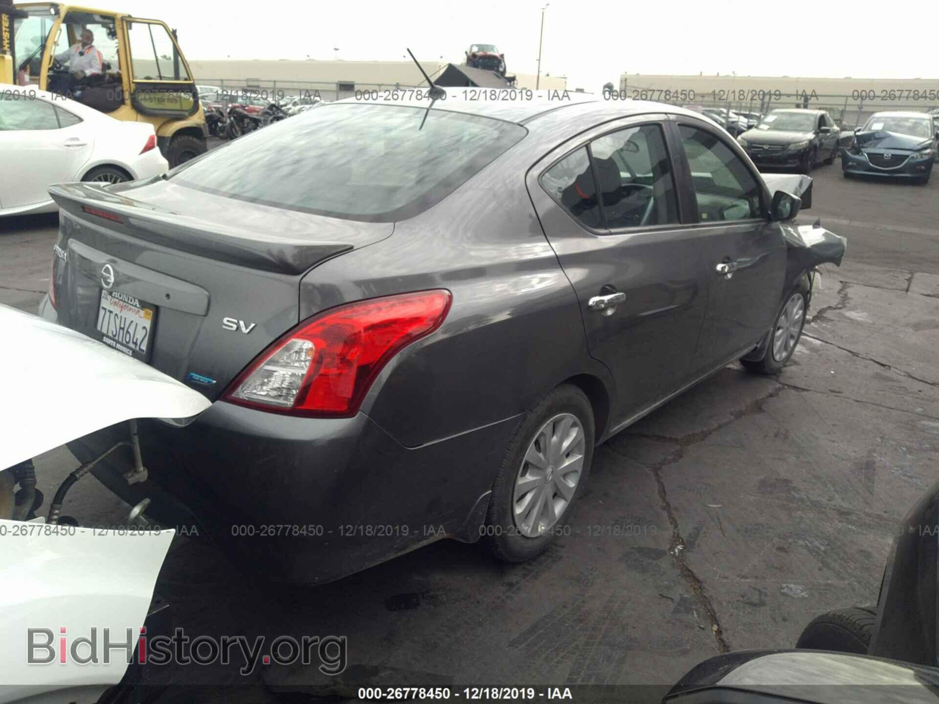 2016 NISSAN VERSA - VIN: 3N1CN7AP1GL900215 - Фото 4