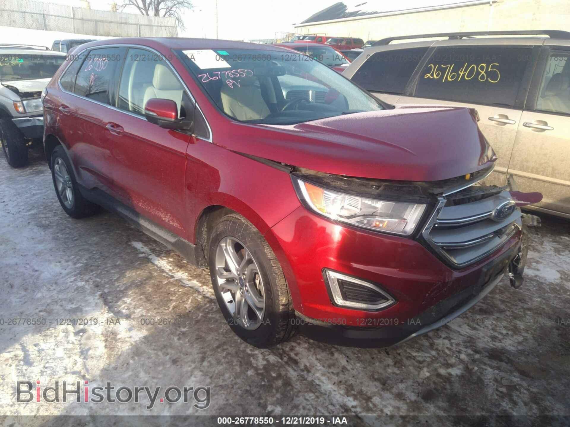 Фотография 2FMPK4K96GBB43938 - FORD EDGE 2016