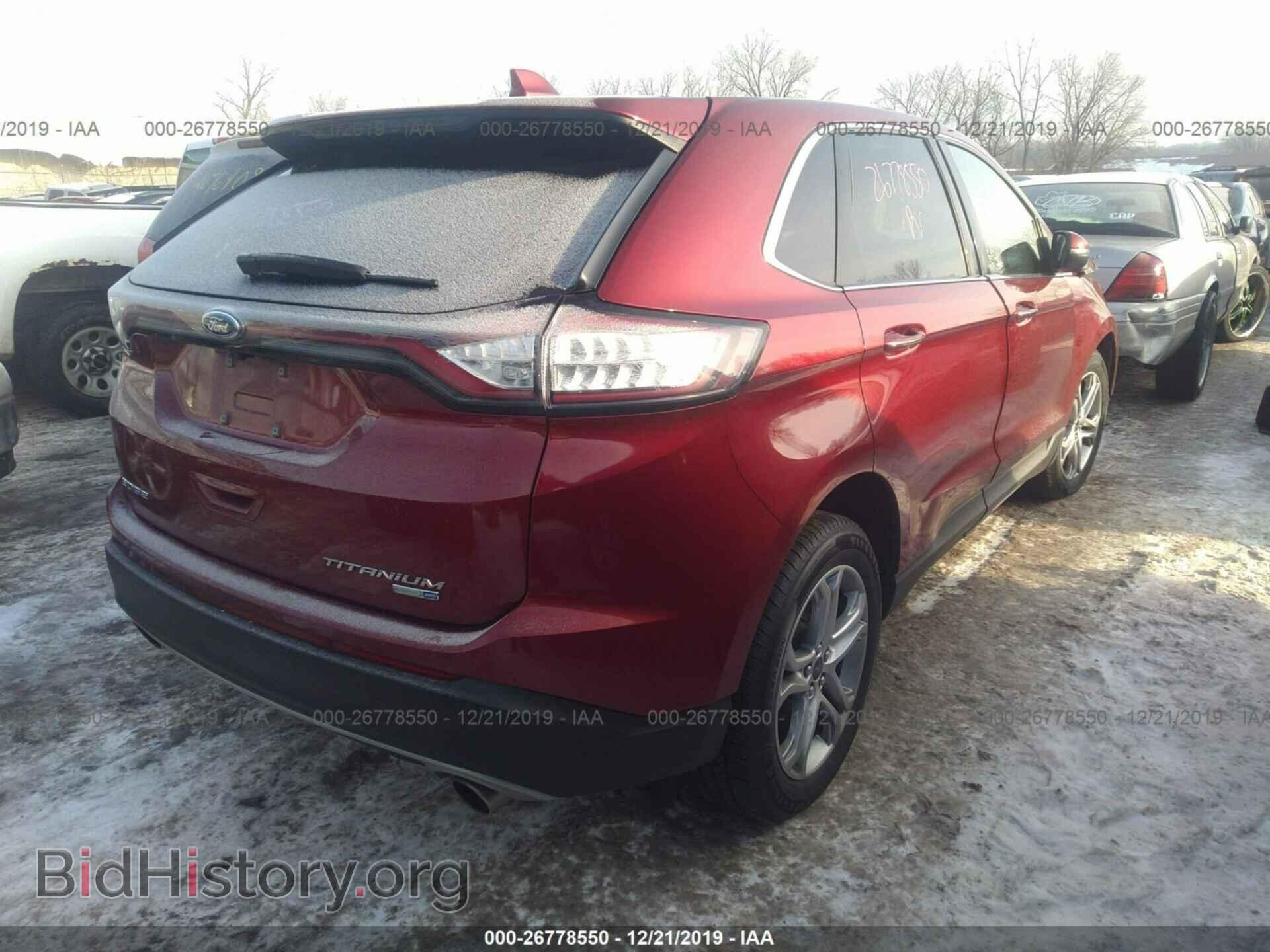 2016 FORD EDGE - VIN: 2FMPK4K96GBB43938 - Фото 4