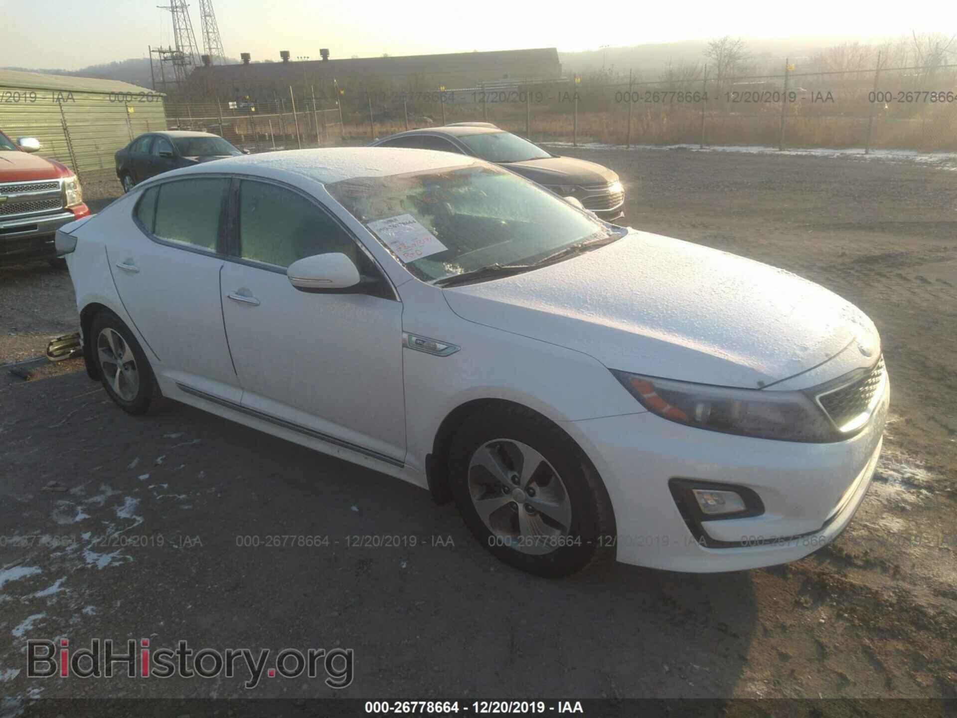 Фотография KNAGM4AD8E5067304 - KIA OPTIMA 2014