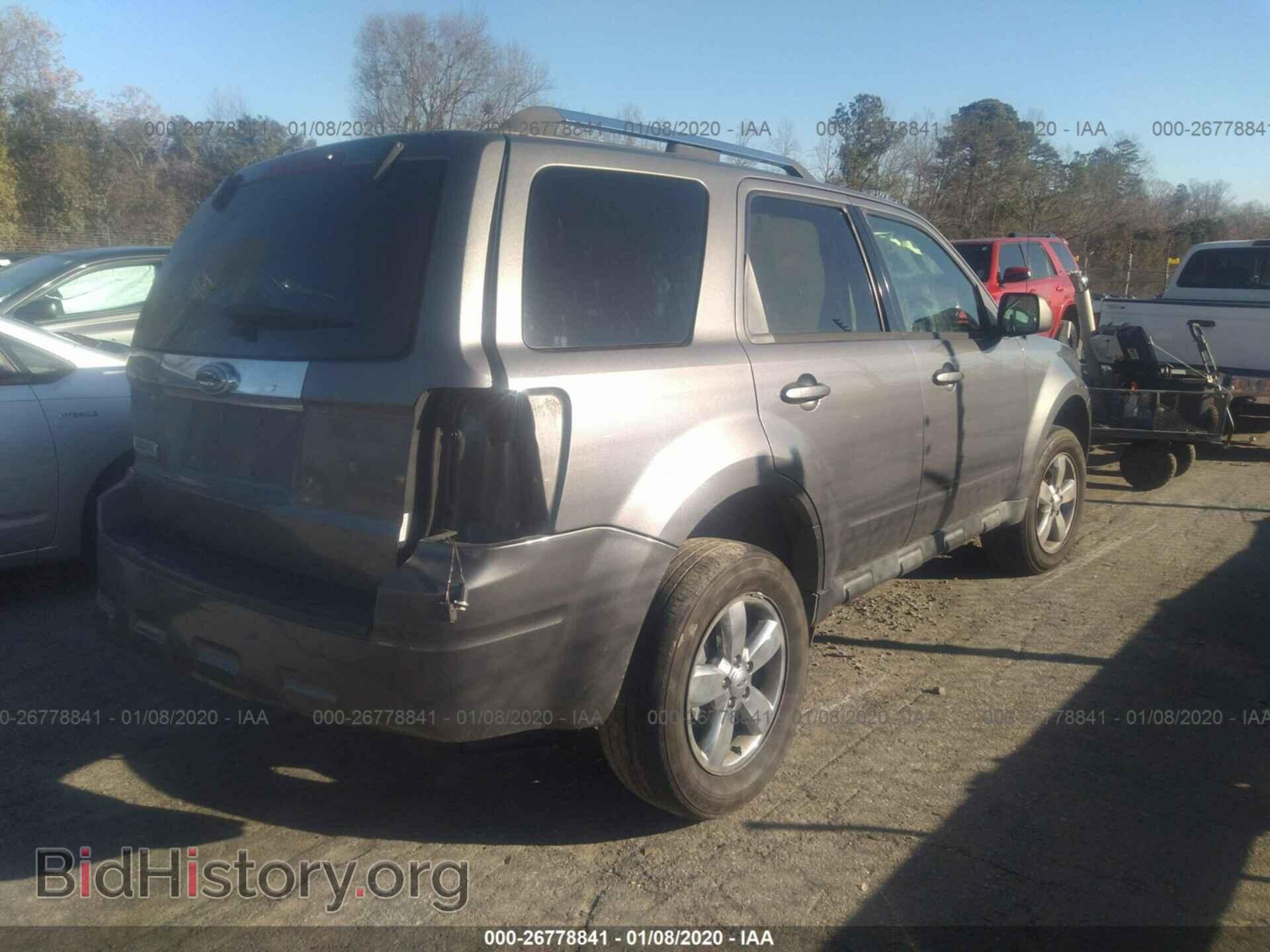 2009 FORD ESCAPE - VIN: 1FMCU04G49KA30124 - Фото 4