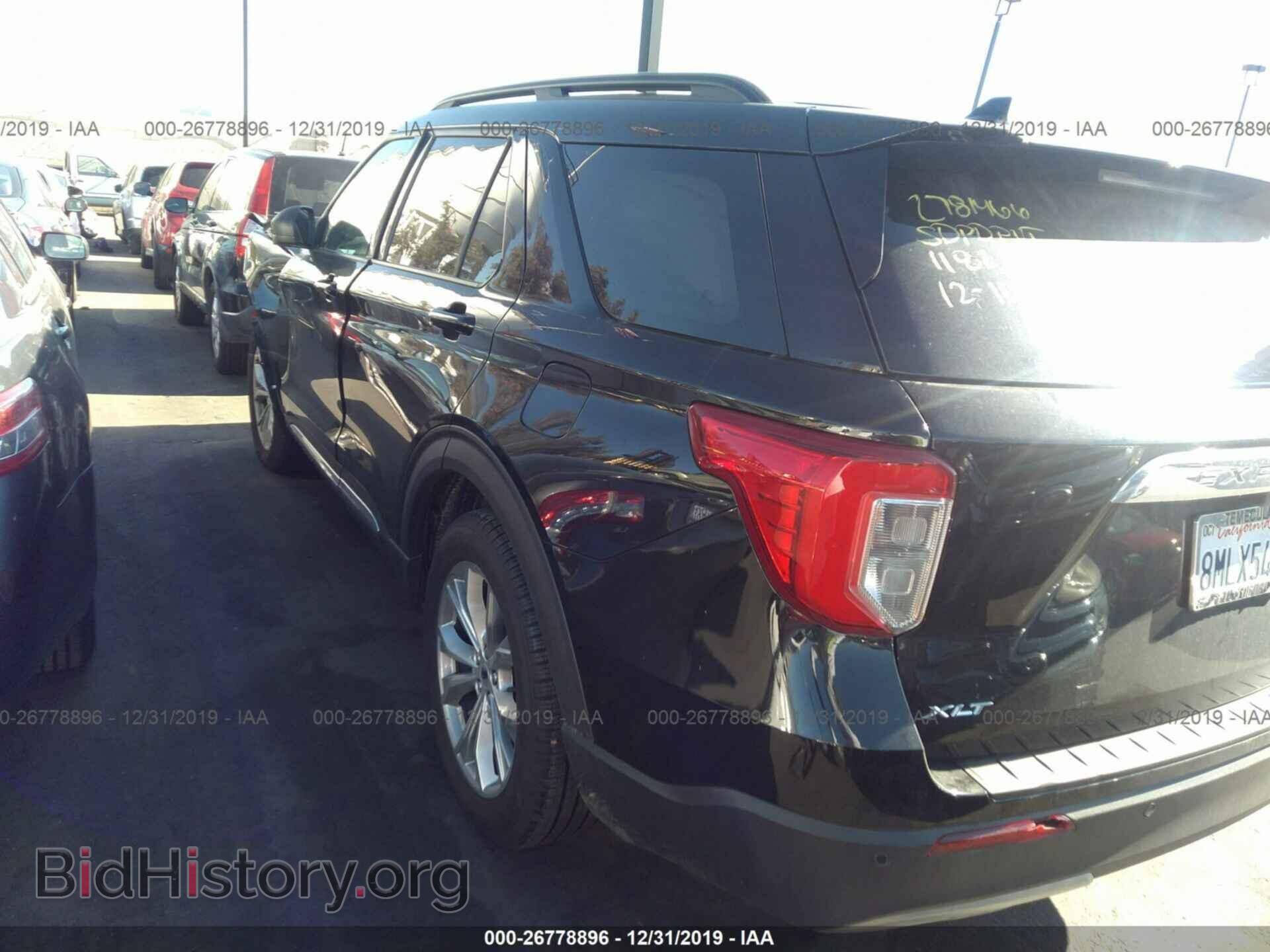 2020 FORD EXPLORER - VIN: 1FMSK7DH3LGA44920 - Фото 3