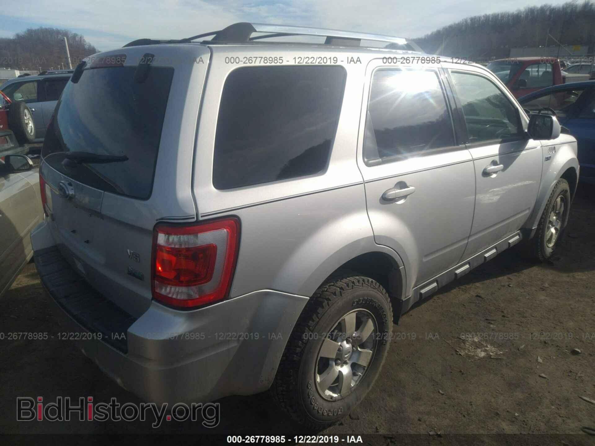 2011 FORD ESCAPE - VIN: 1FMCU9EG0BKC06384 - Фото 4