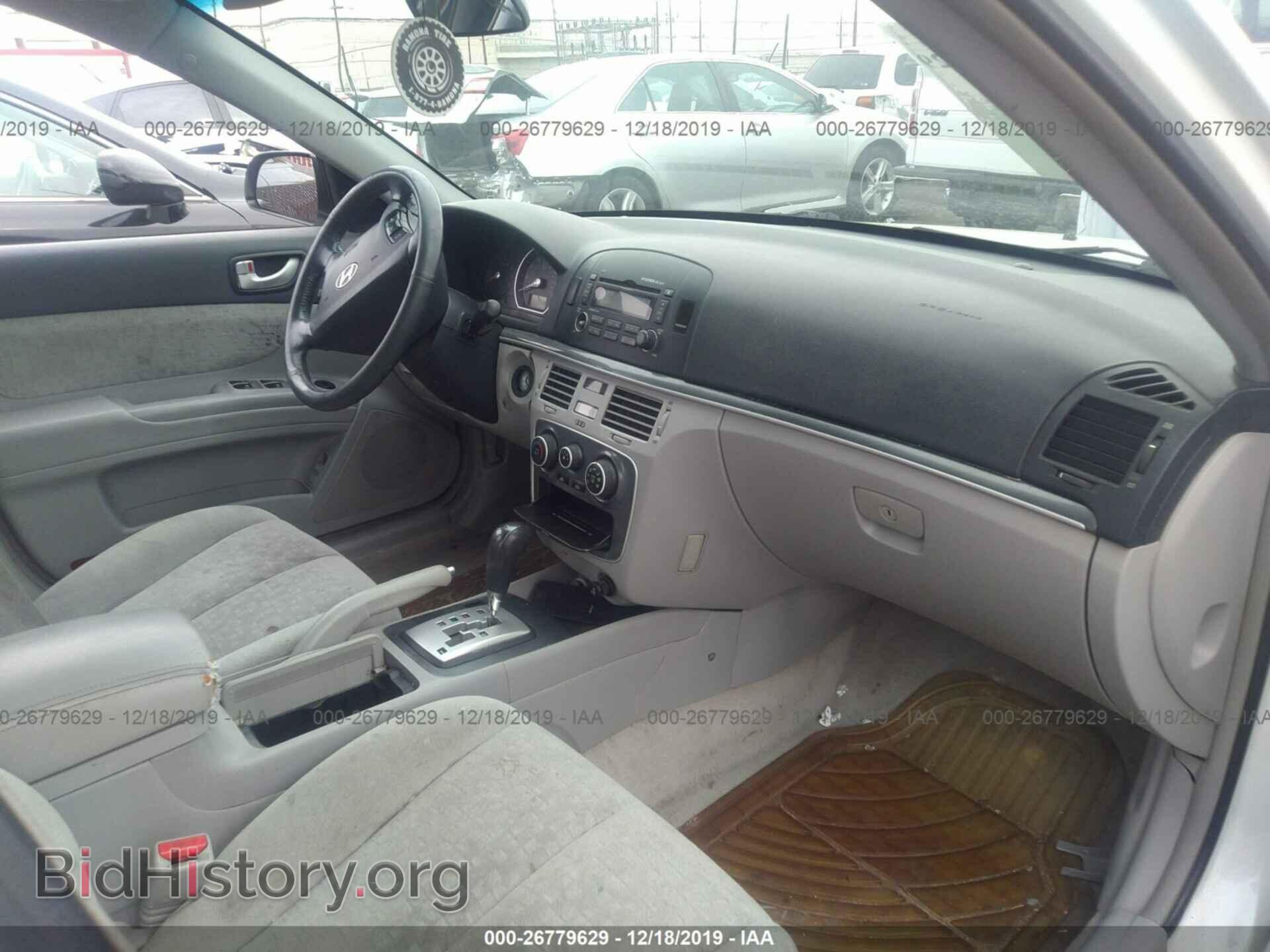 2006 HYUNDAI SONATA - VIN: 5NPEU46F26H142004 - Фото 5