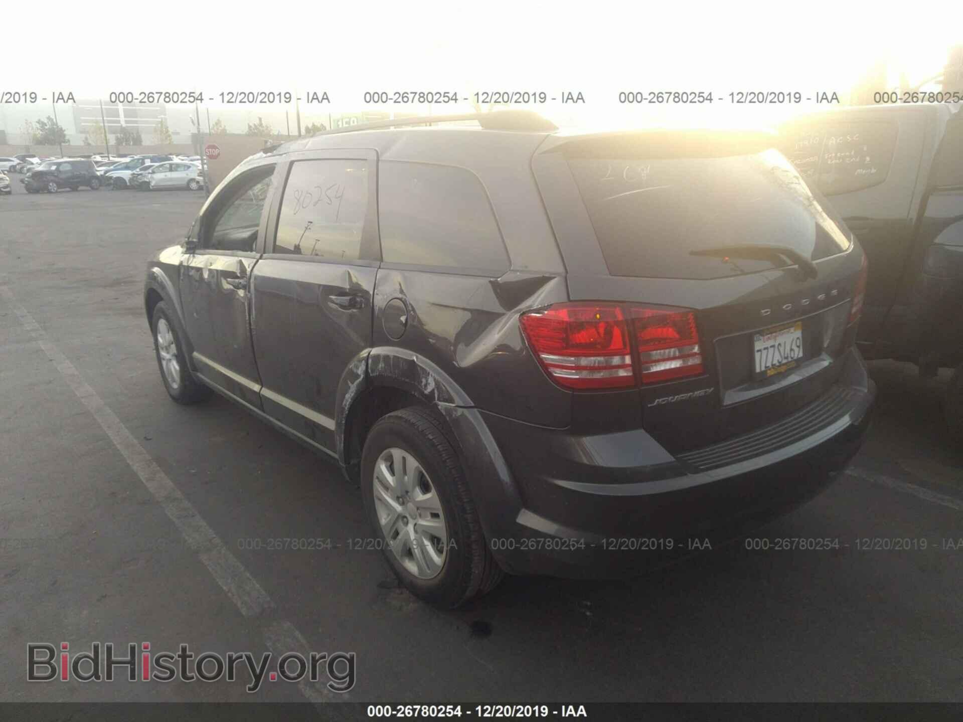 2017 DODGE JOURNEY - VIN: 3C4PDCAB3HT637855 - Фото 3