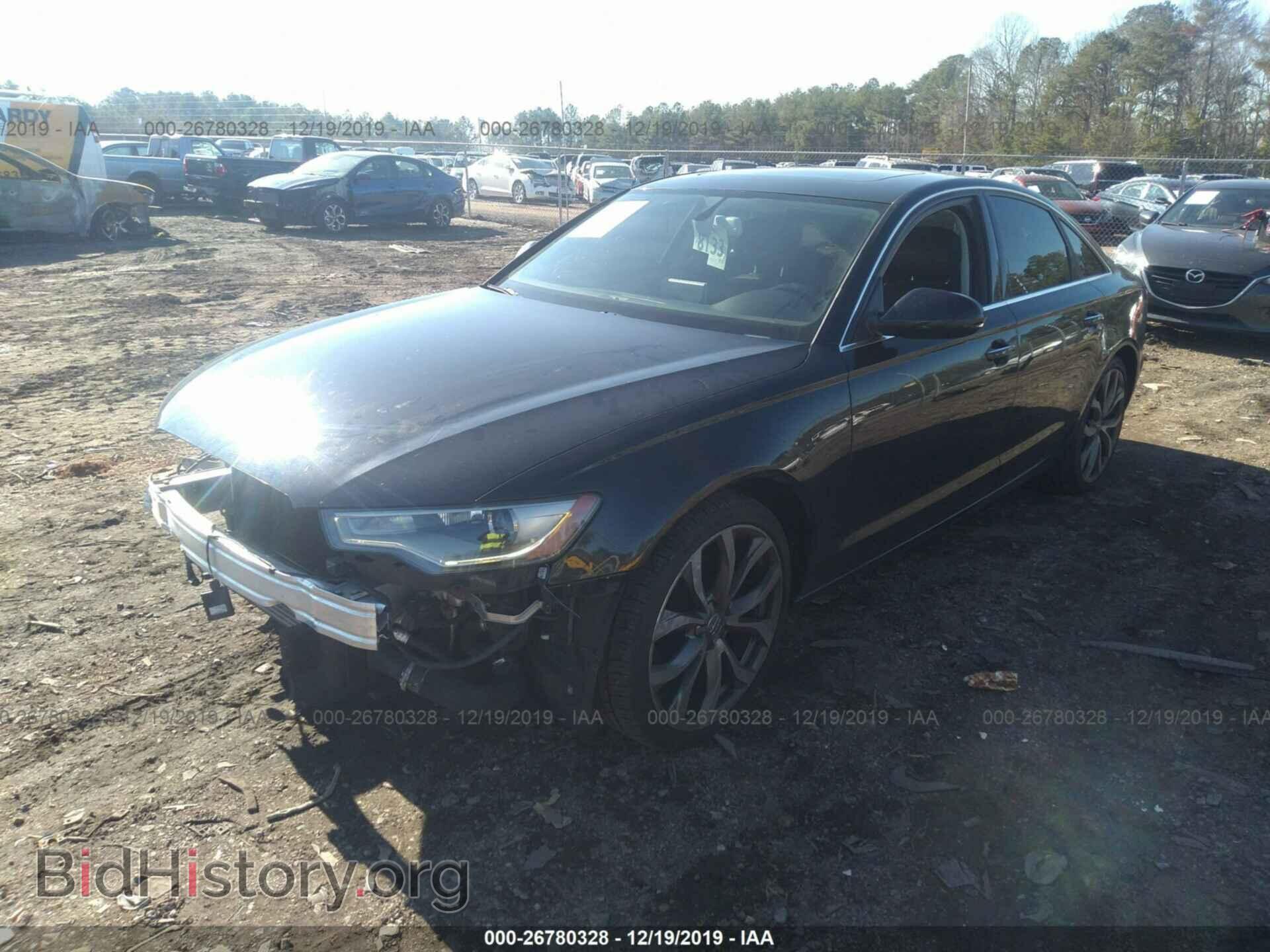 2013 Audi A6 - VIN: WAUGFAFC5DN092216 - Photo 2