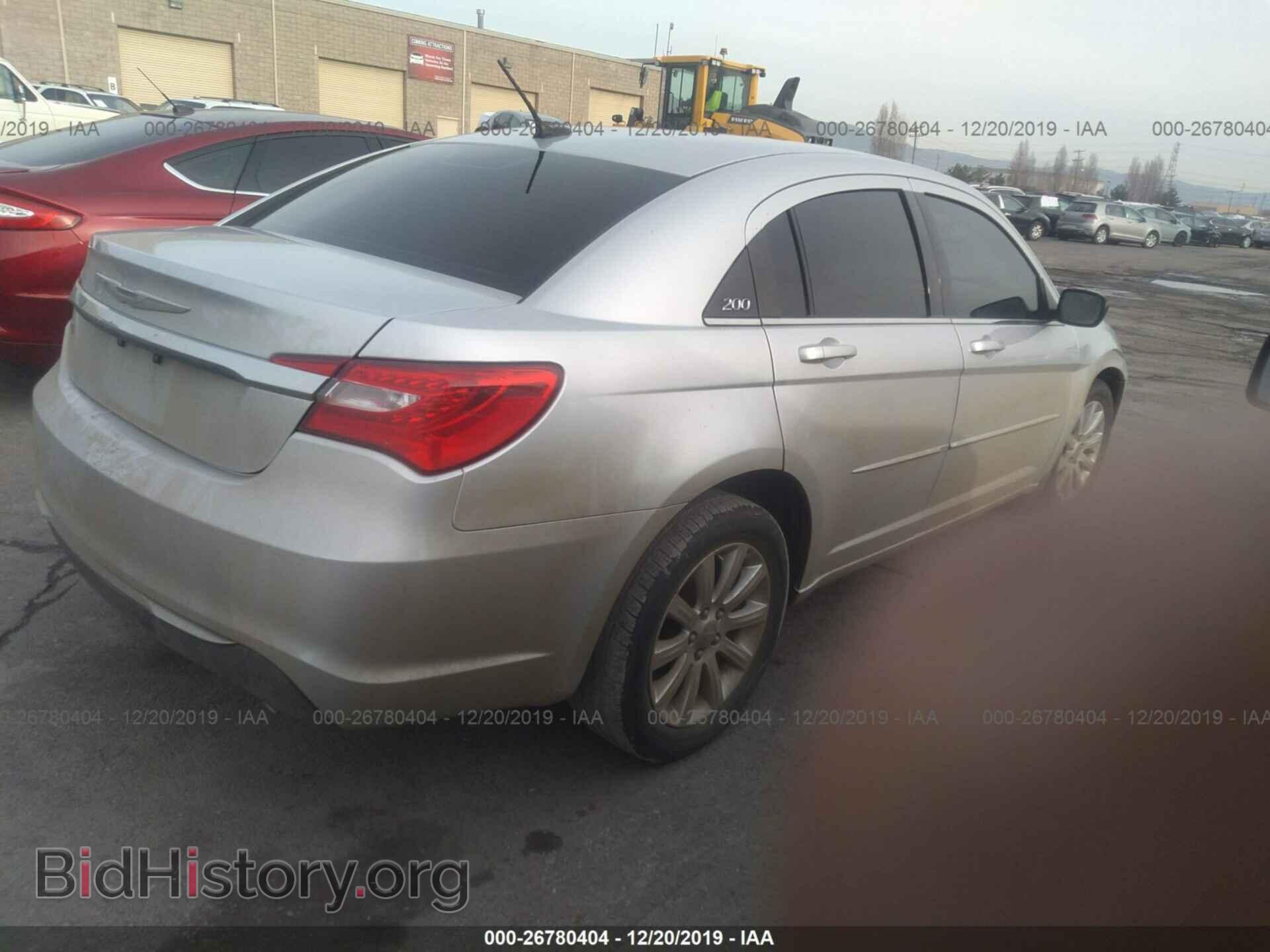 2012 CHRYSLER 200 - VIN: 1C3CCBBG7CN316839 - Фото 4