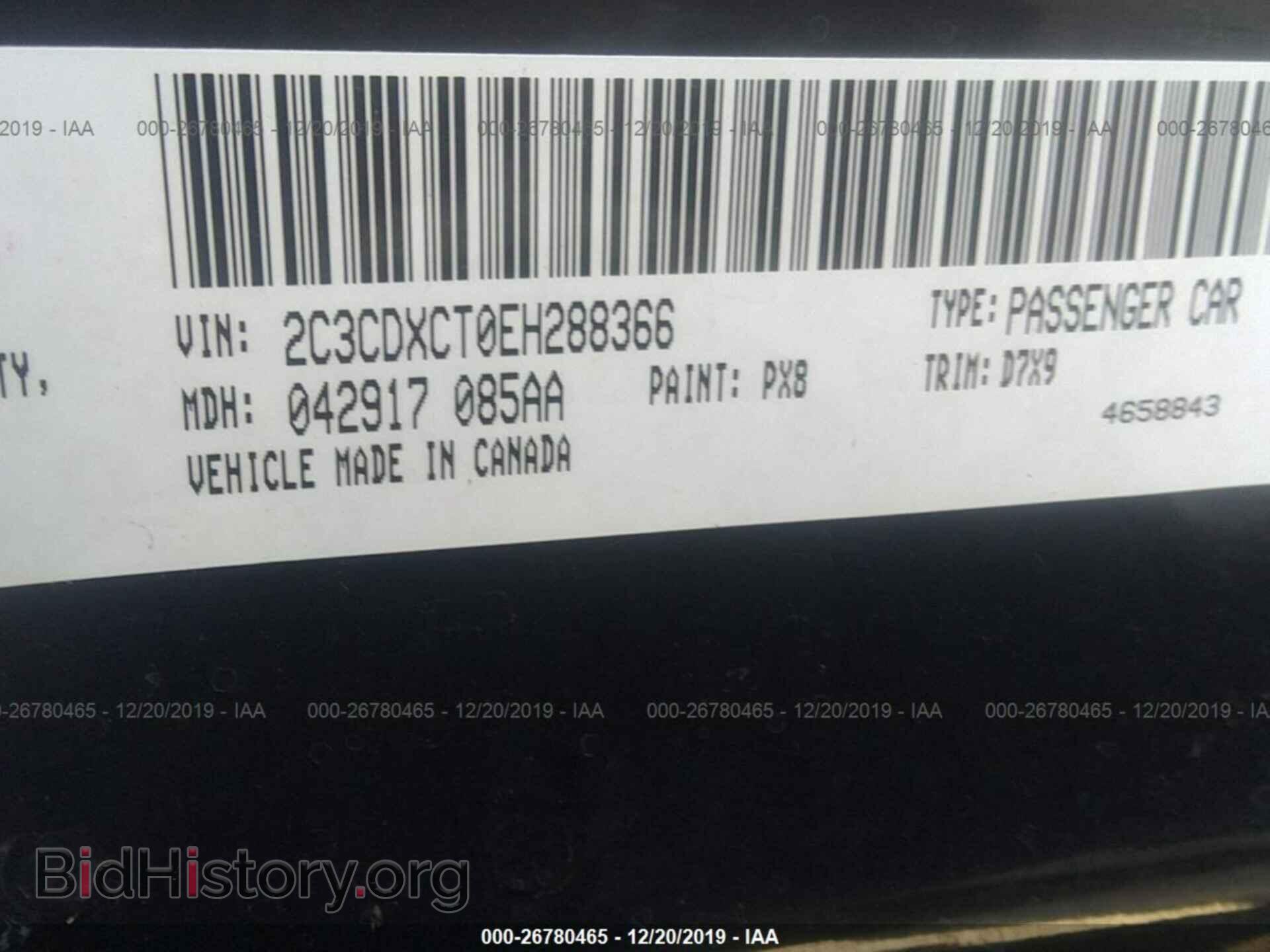 2014 DODGE CHARGER - VIN: 2C3CDXCT0EH288366 - Фото 9