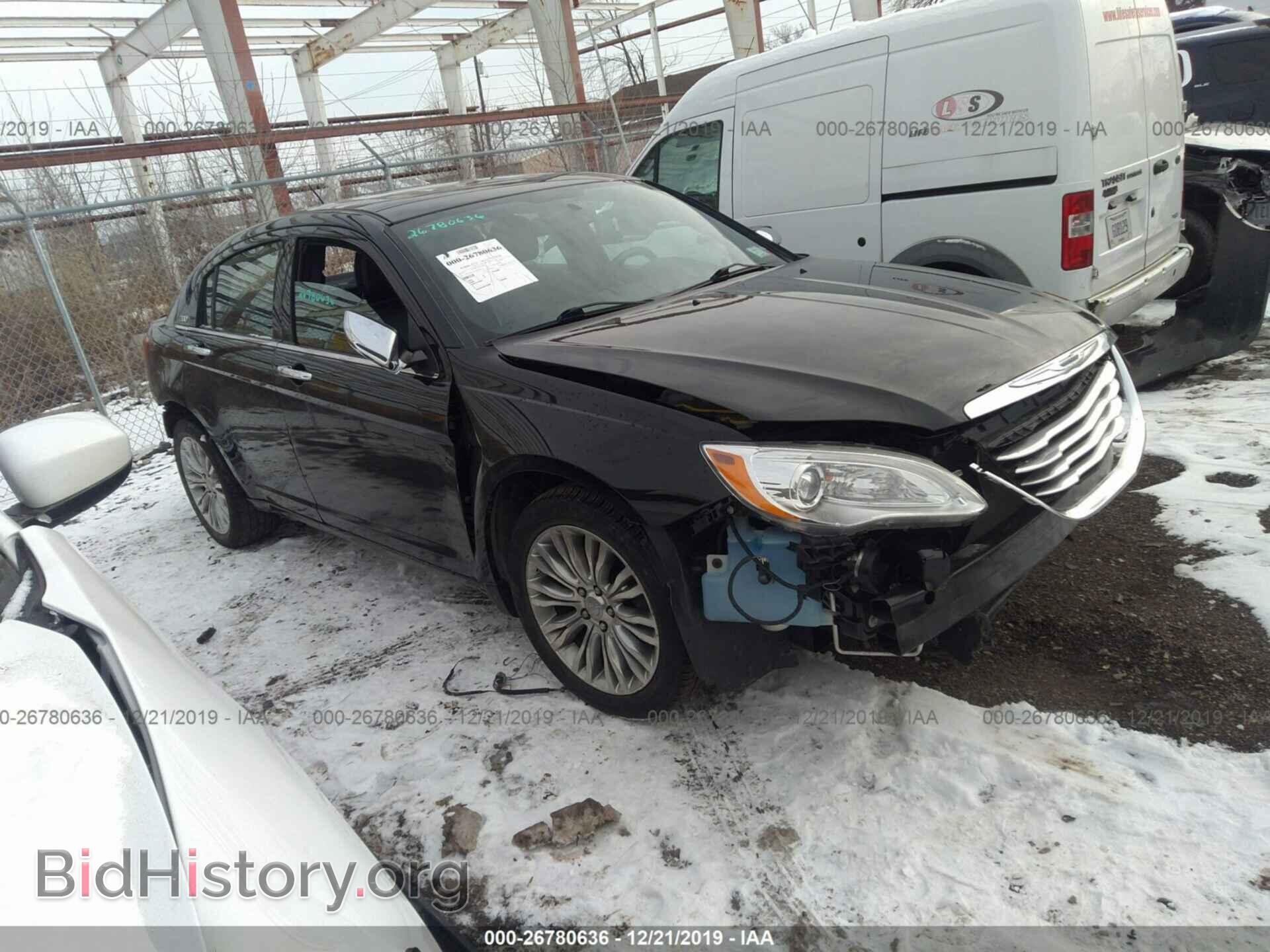 Photo 1C3CCBCB2CN308361 - CHRYSLER 200 2012