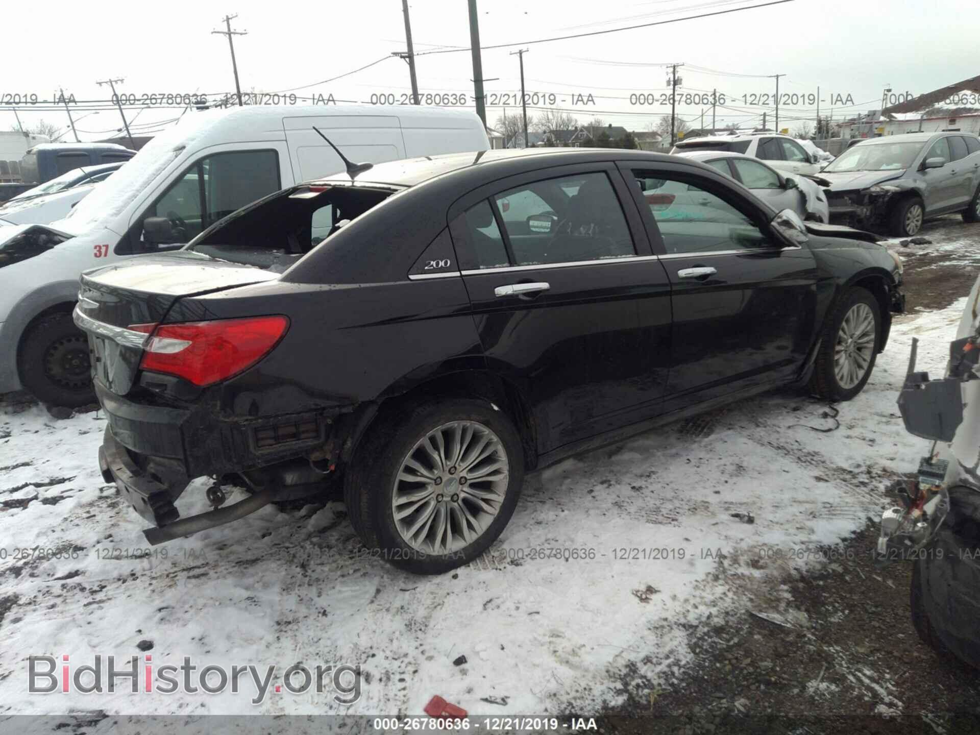 2012 CHRYSLER 200 - VIN: 1C3CCBCB2CN308361 - Photo 4